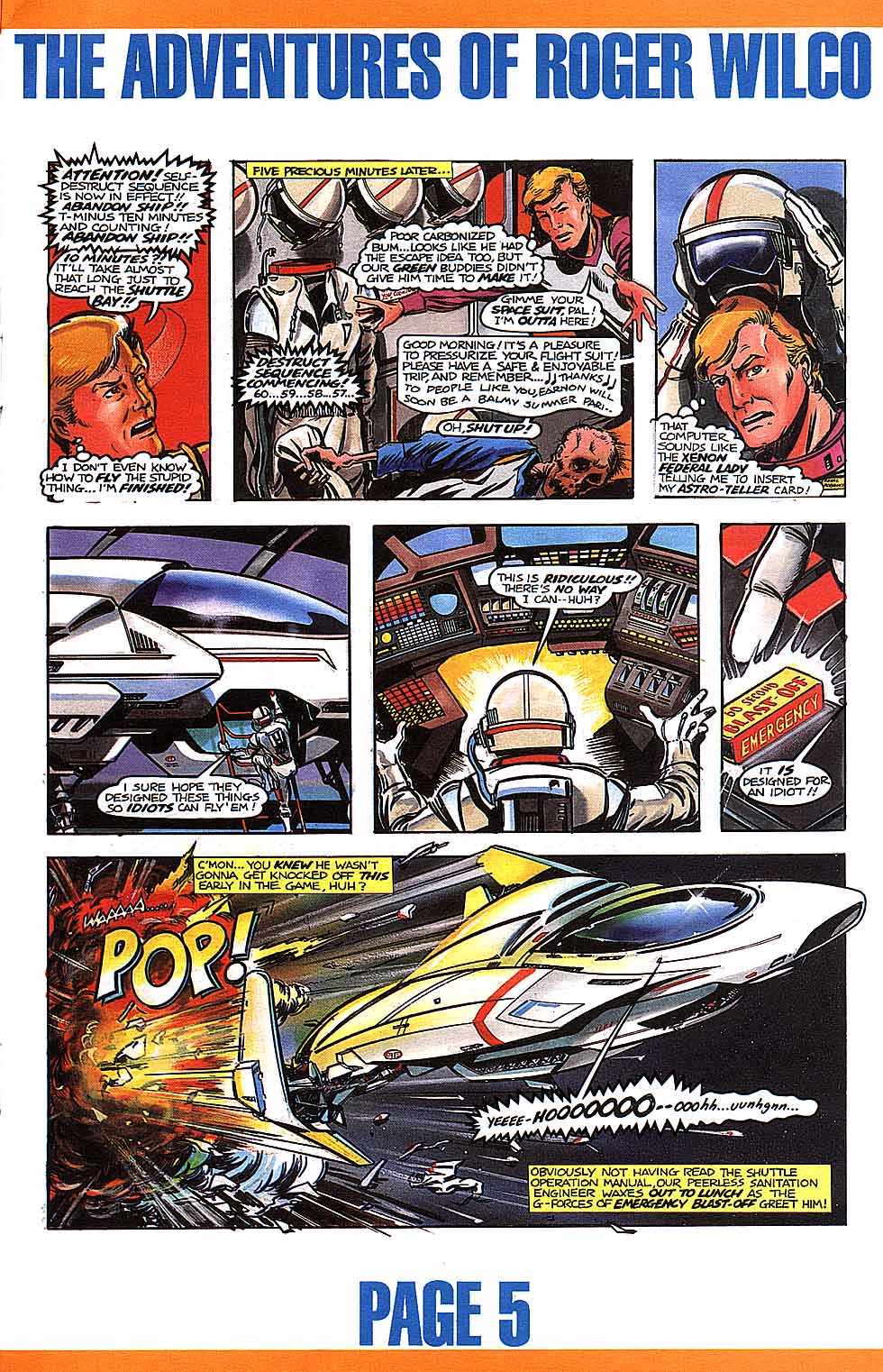 Read online Roger Wilco comic -  Issue #1 - 7
