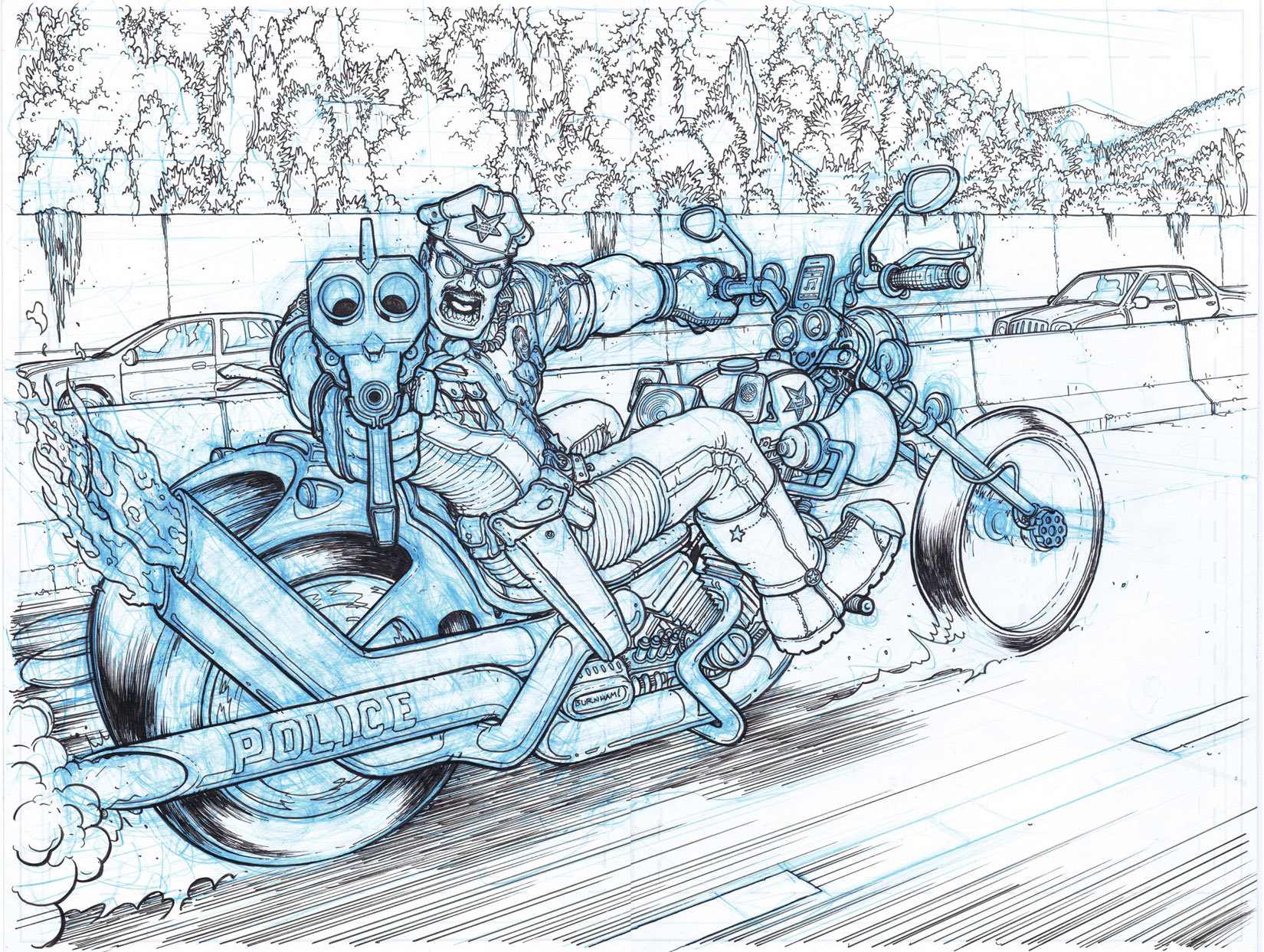 Read online Officer Downe: Bigger, Better, Bastard Edition comic -  Issue # TPB - 66