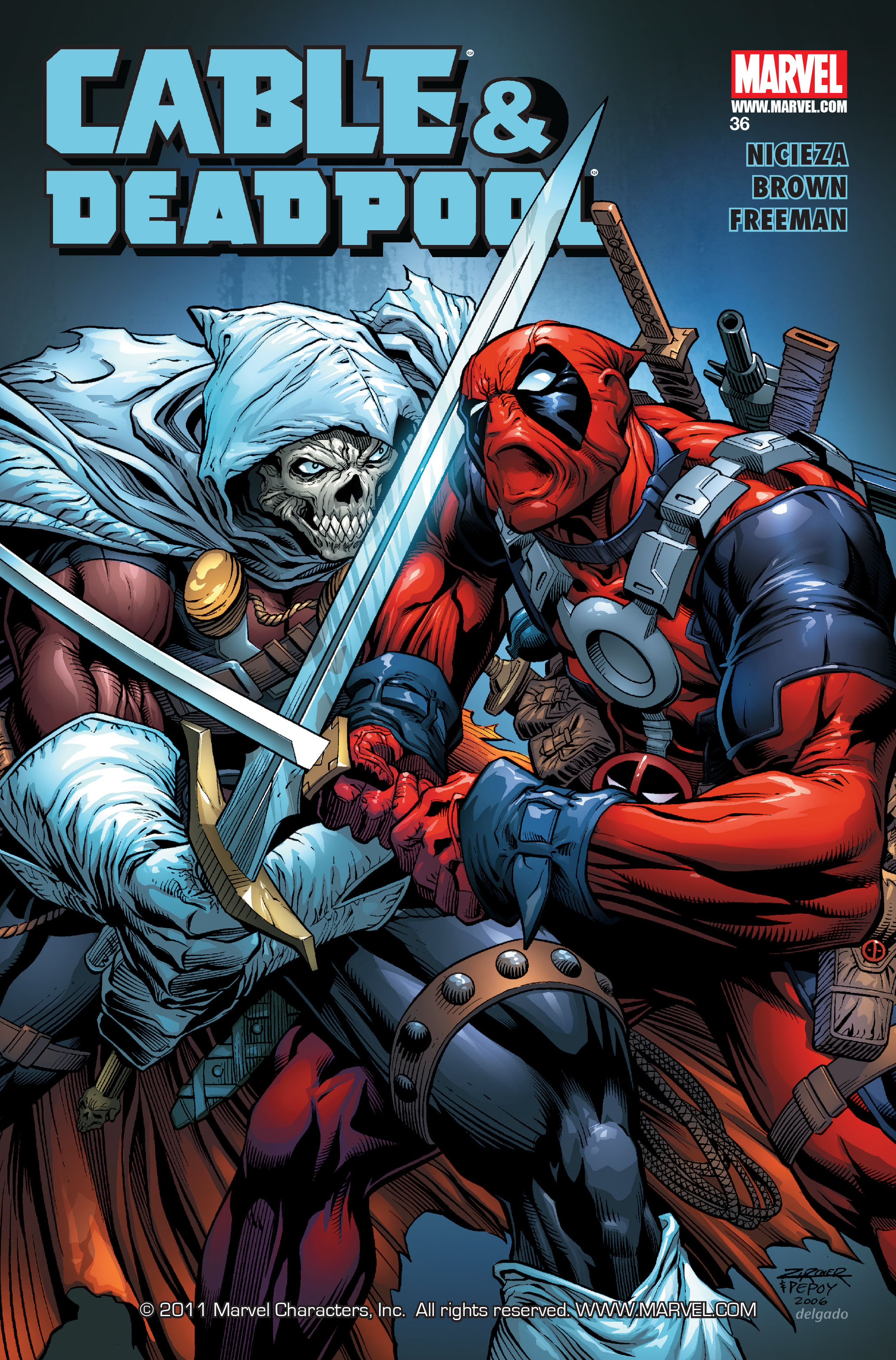 Read online Cable and Deadpool comic -  Issue #36 - 1