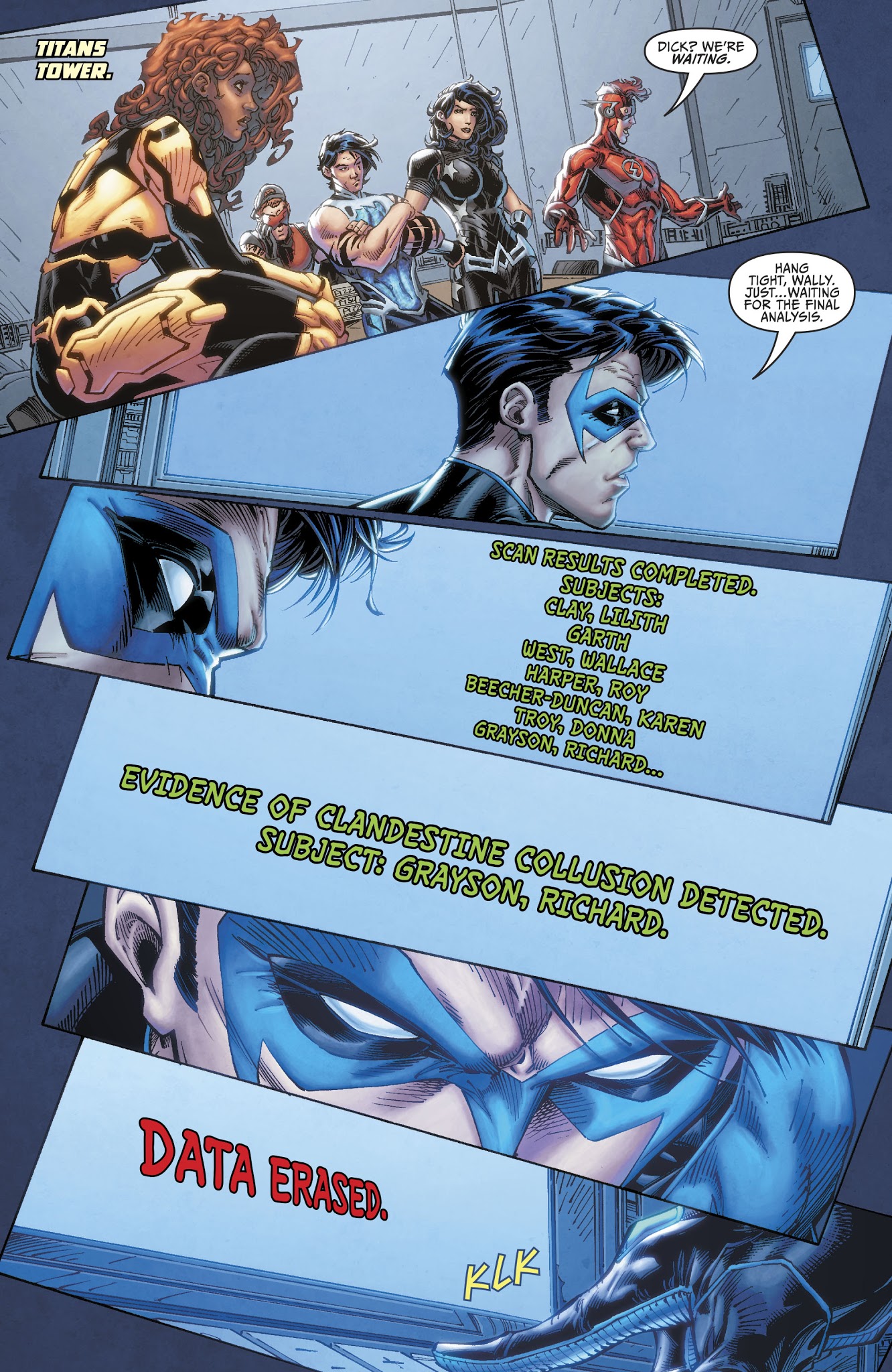 Read online Titans (2016) comic -  Issue #14 - 22