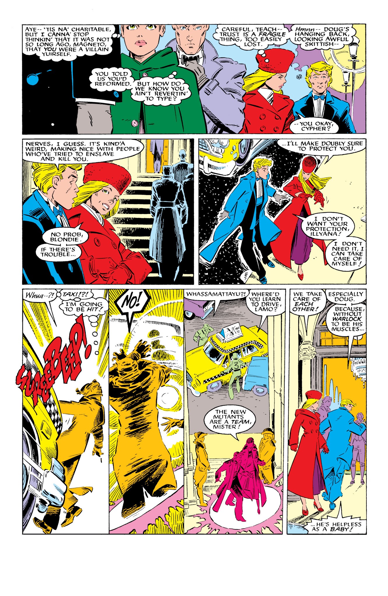 Read online New Mutants Classic comic -  Issue # TPB 7 - 187