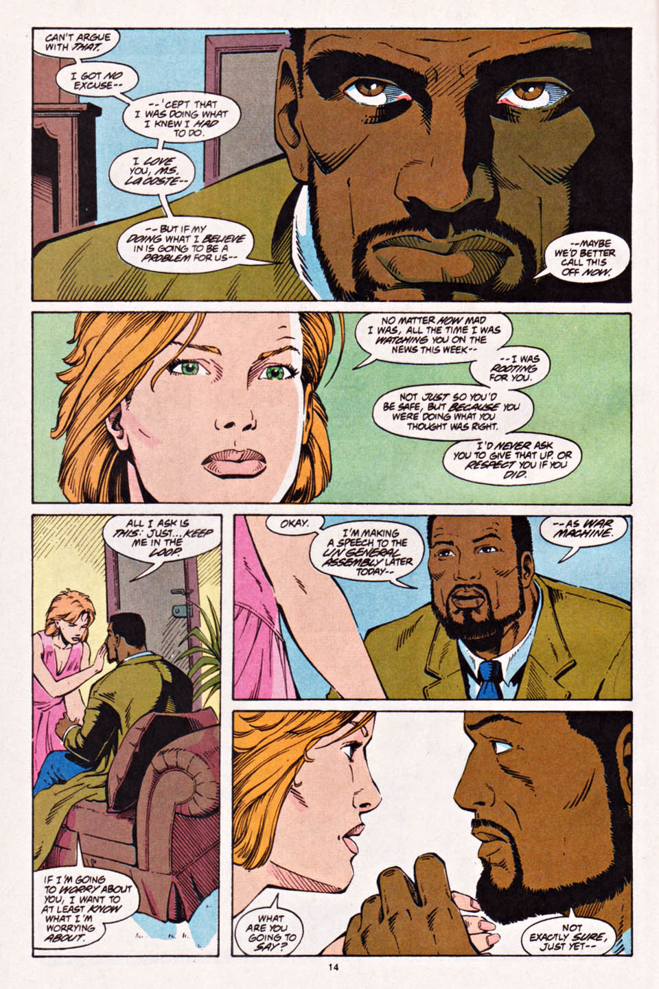 Read online War Machine (1994) comic -  Issue #5 - 11