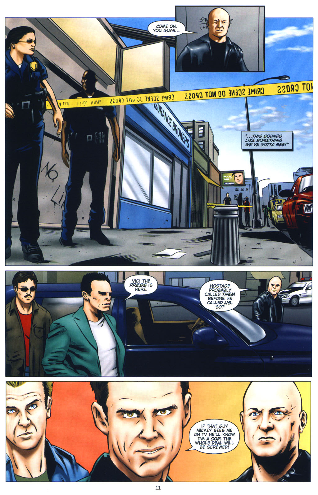 Read online The Shield: Spotlight comic -  Issue #2 - 13