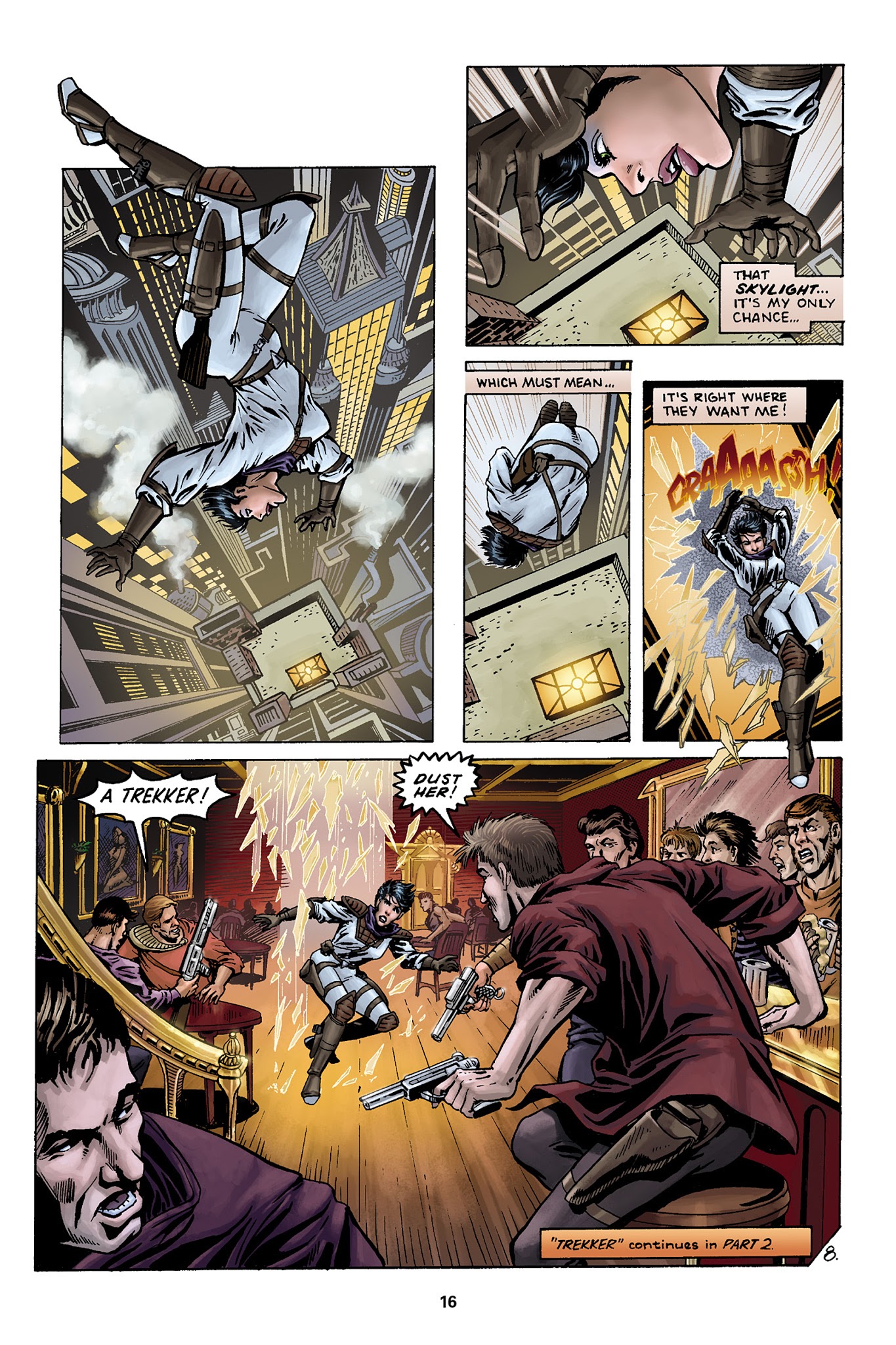 Read online Trekker Omnibus comic -  Issue # TPB - 15