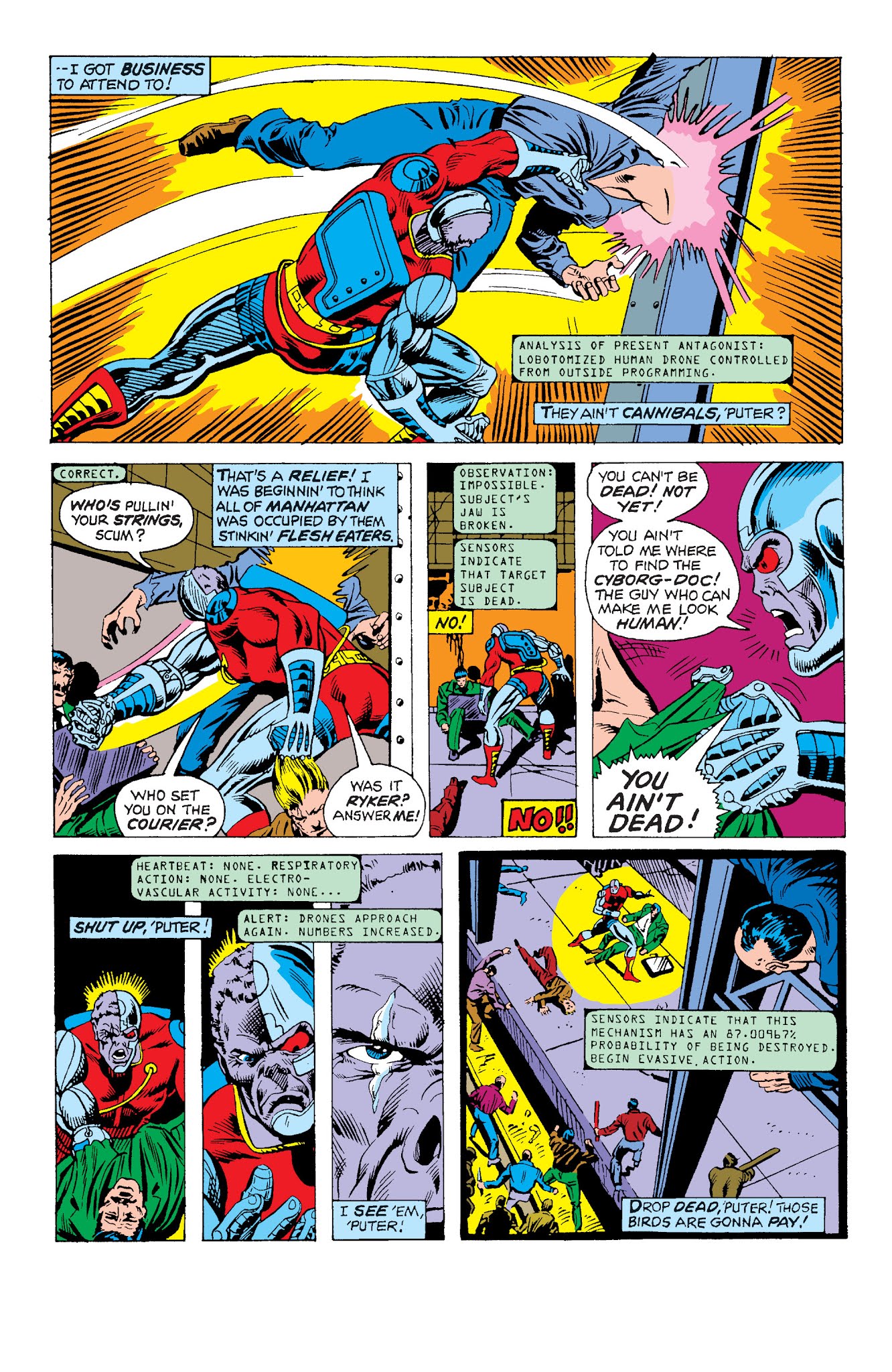 Read online Deathlok the Demolisher: The Complete Collection comic -  Issue # TPB - 113