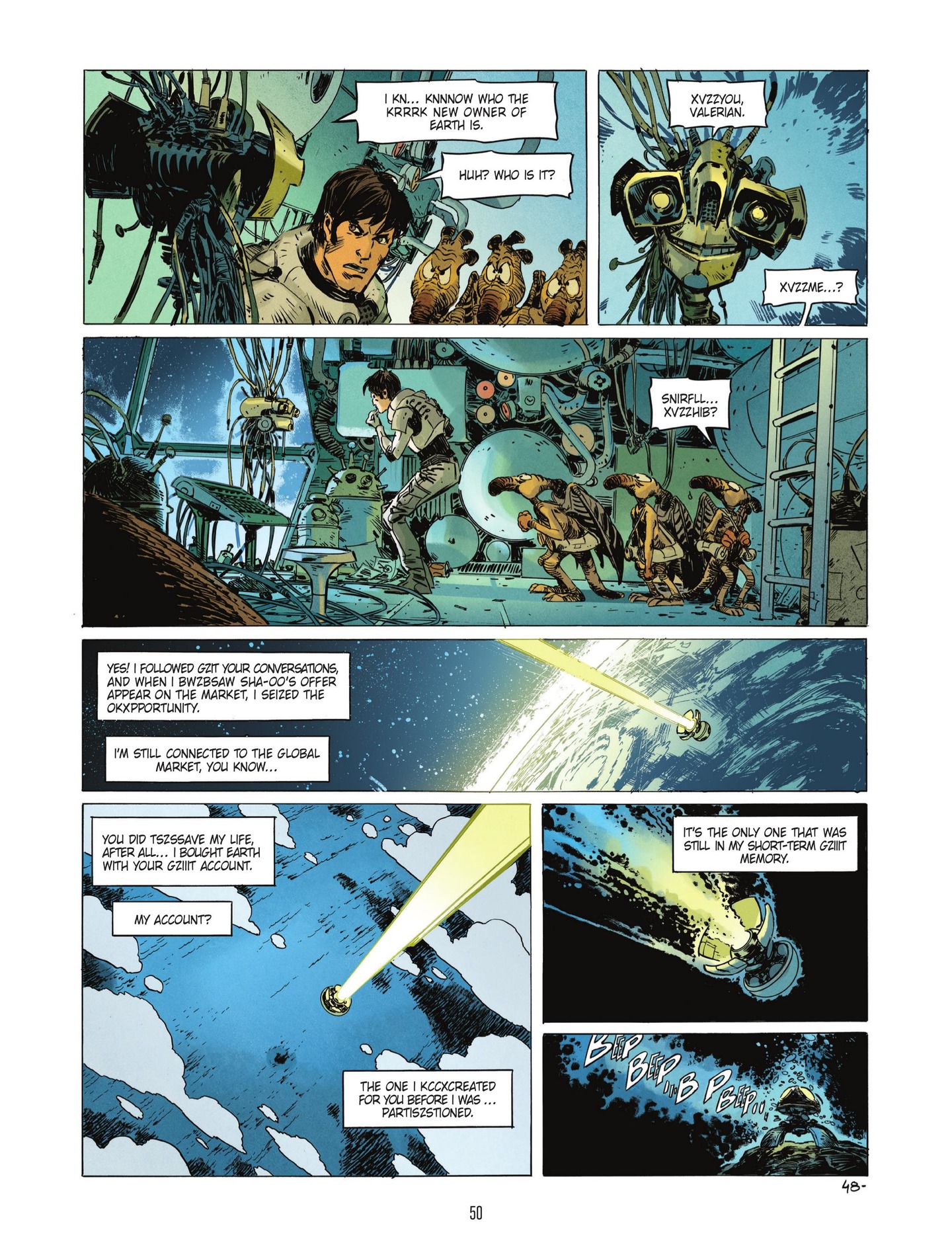 Read online Valerian and Laureline: Shingouzlooz Inc comic -  Issue # Full - 49