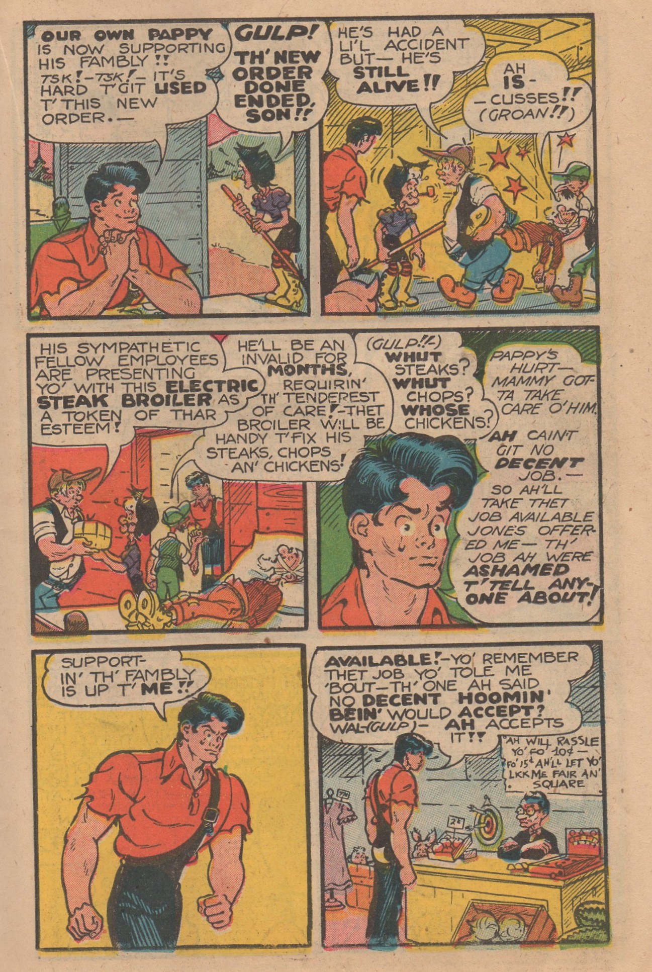 Read online Li'l Abner Comics comic -  Issue #66 - 21