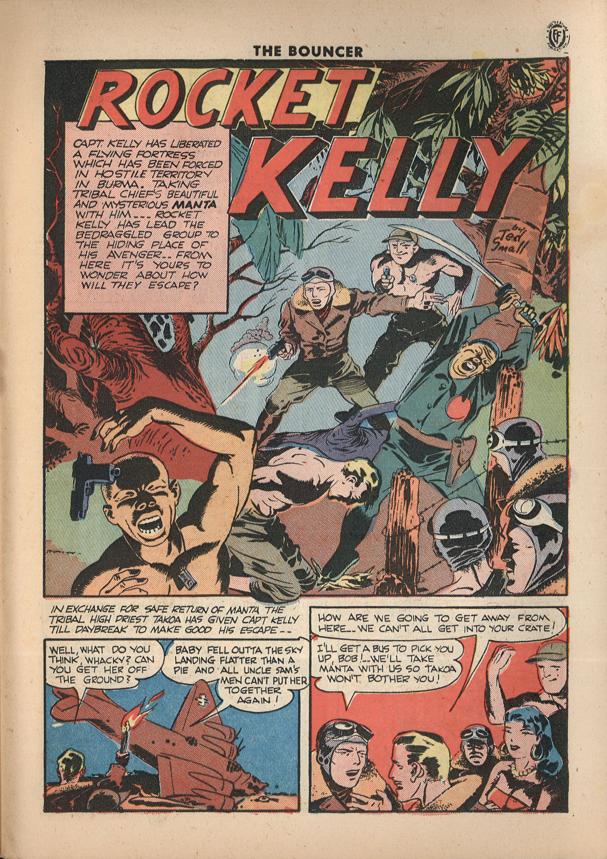 Read online The Bouncer (1944) comic -  Issue #13 - 27