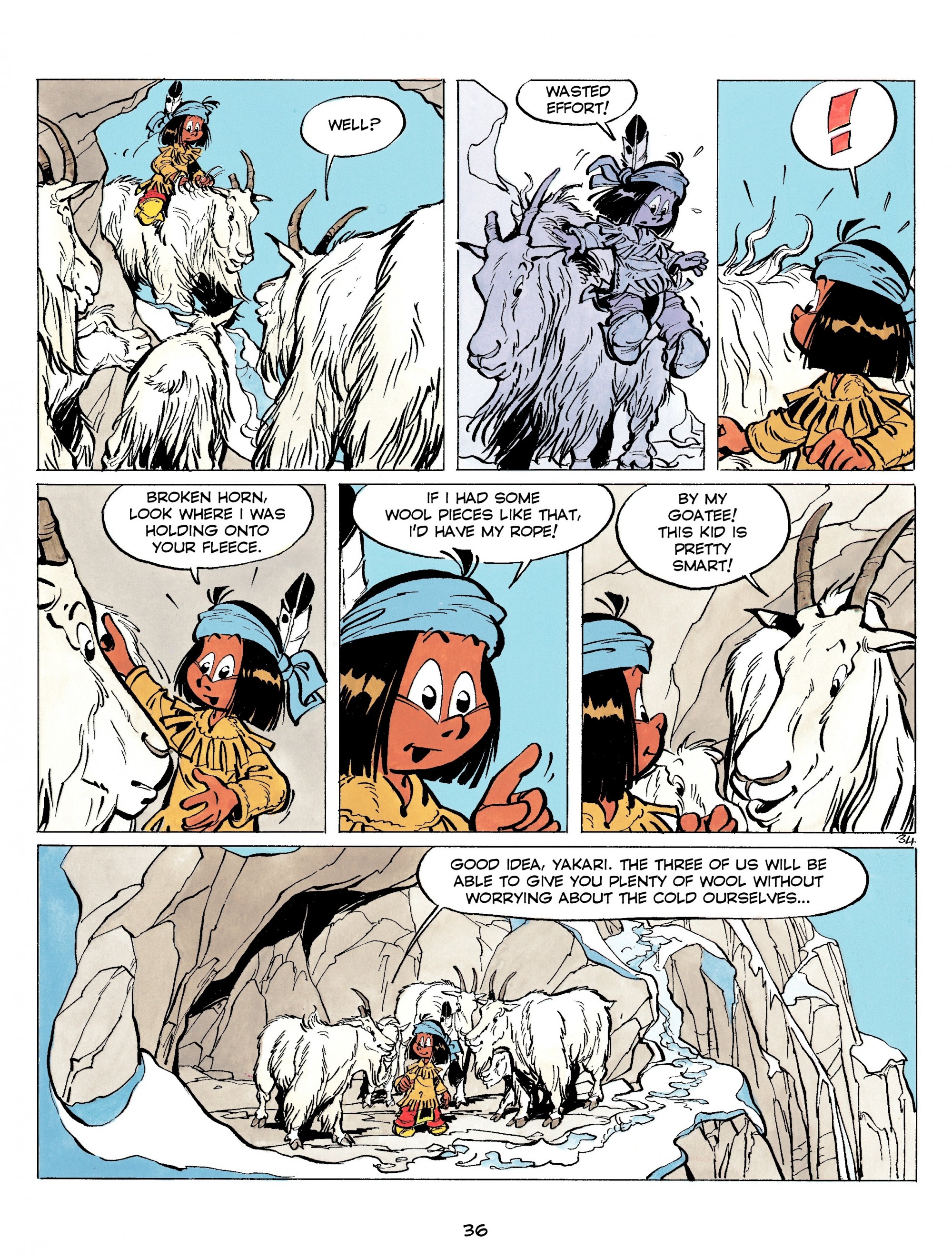 Read online Yakari comic -  Issue #8 - 36
