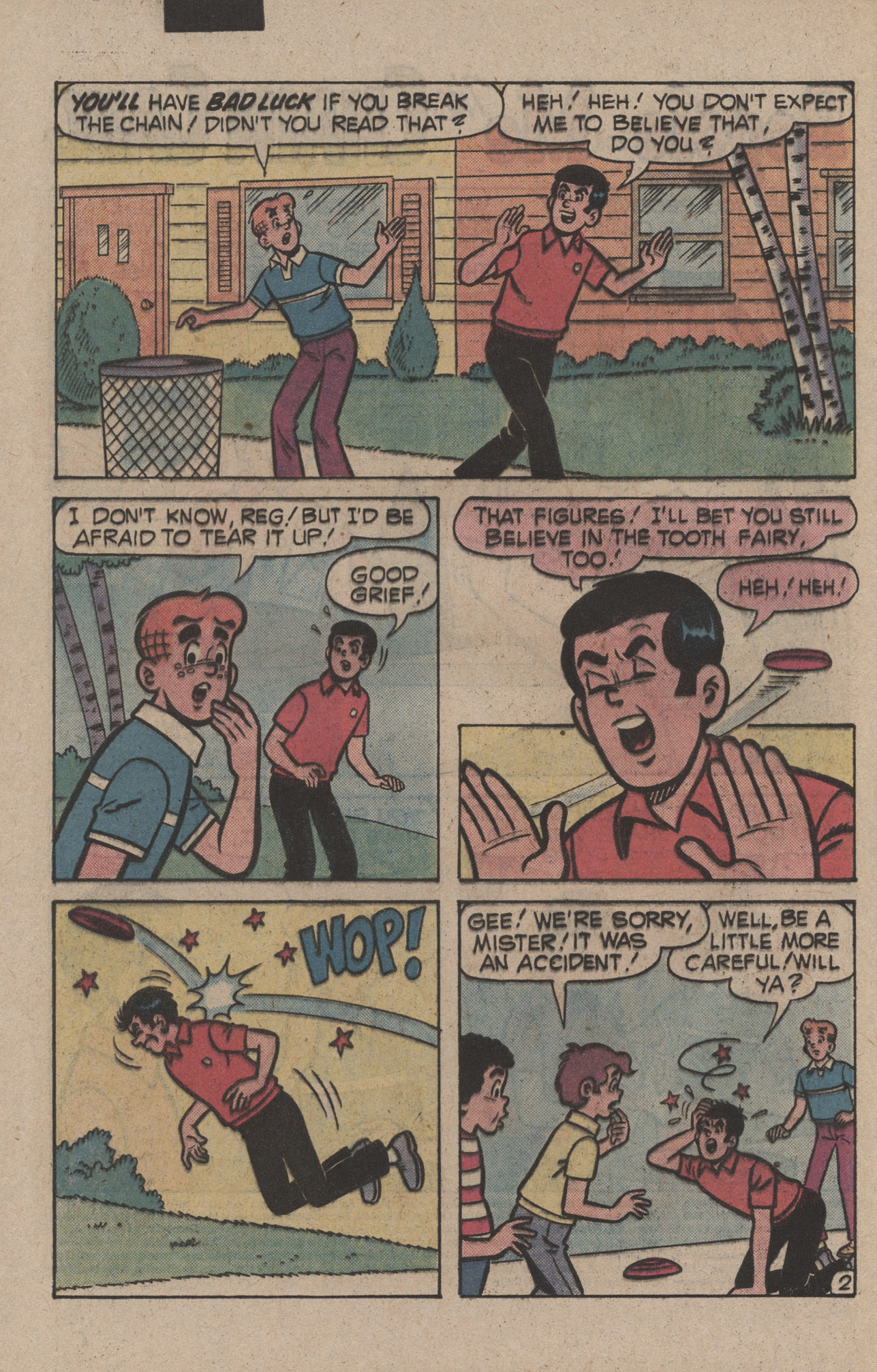Read online Reggie and Me (1966) comic -  Issue #126 - 4