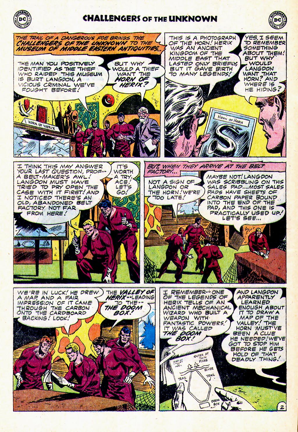 Challengers of the Unknown (1958) Issue #23 #23 - English 4