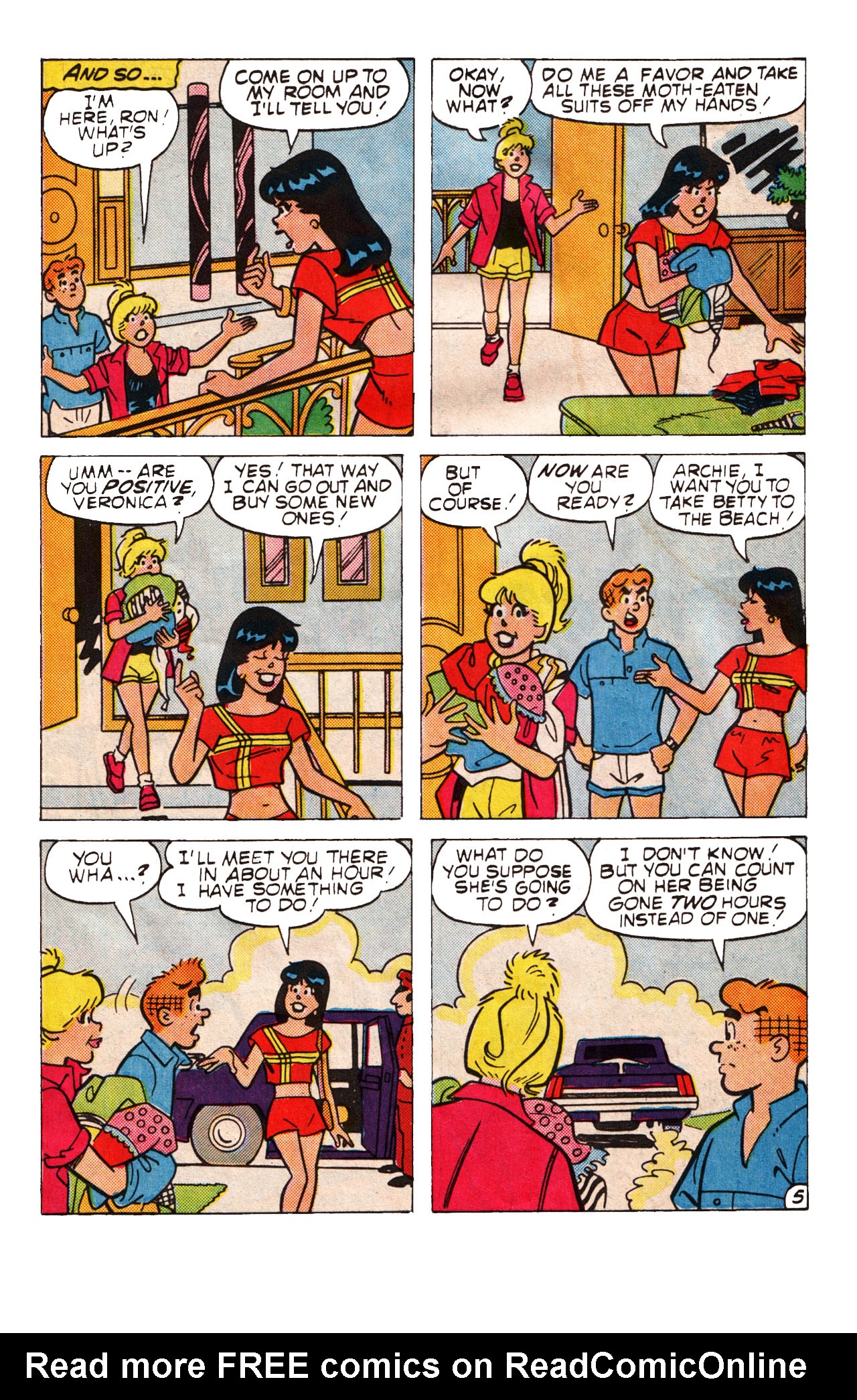 Read online Betty and Veronica (1987) comic -  Issue #5 - 17