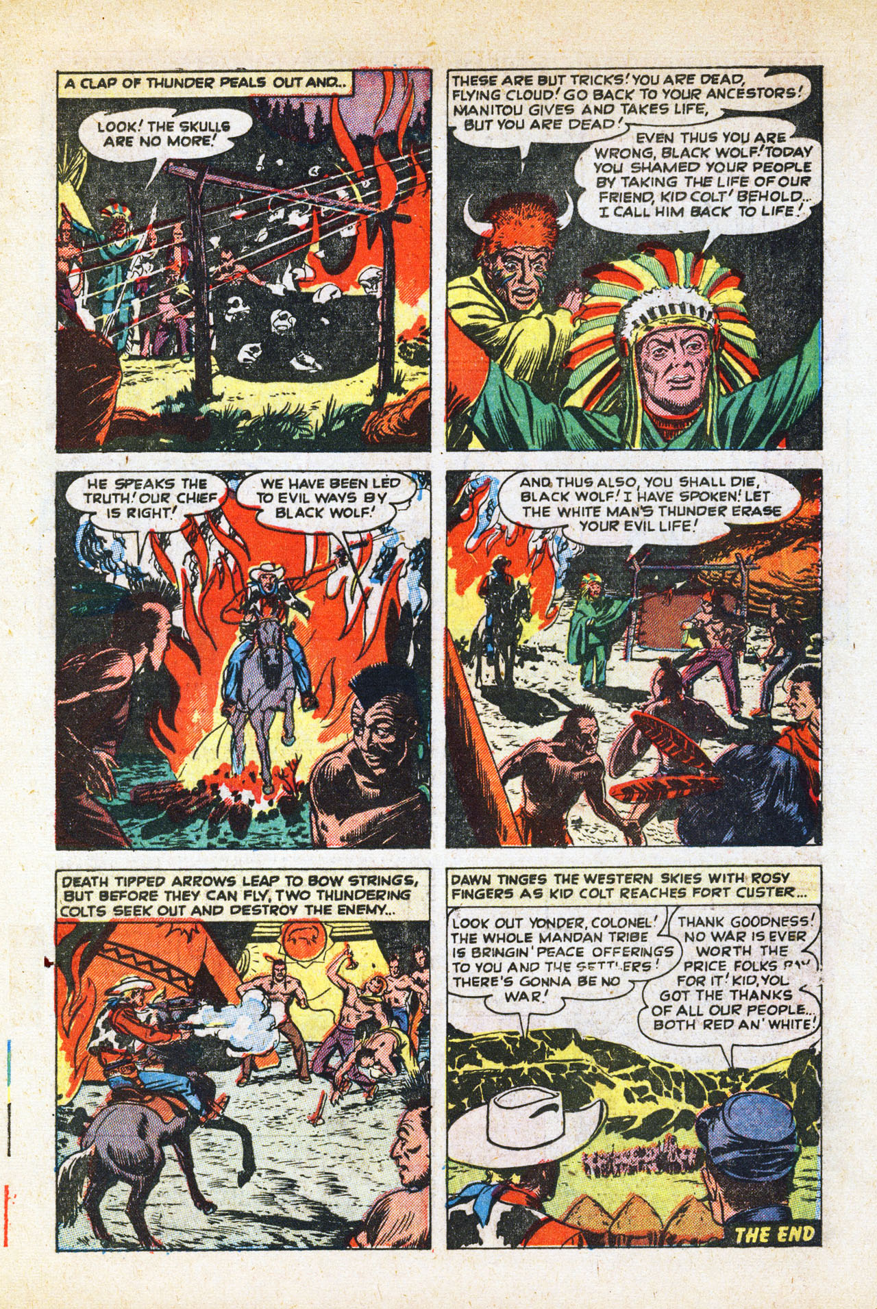 Read online Kid Colt Outlaw comic -  Issue #13 - 9