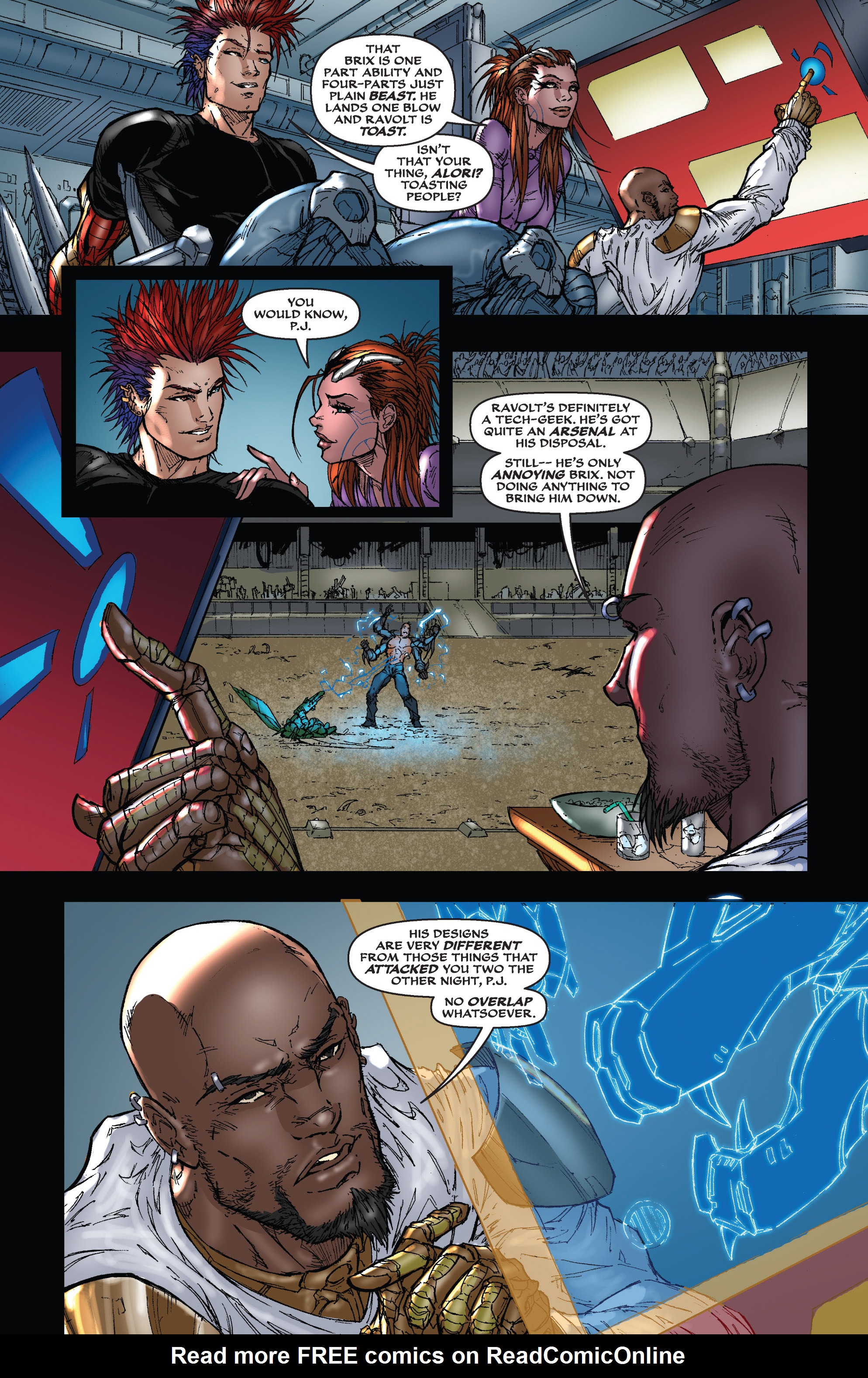 Read online Michael Turner's Soulfire (2013) comic -  Issue #4 - 10