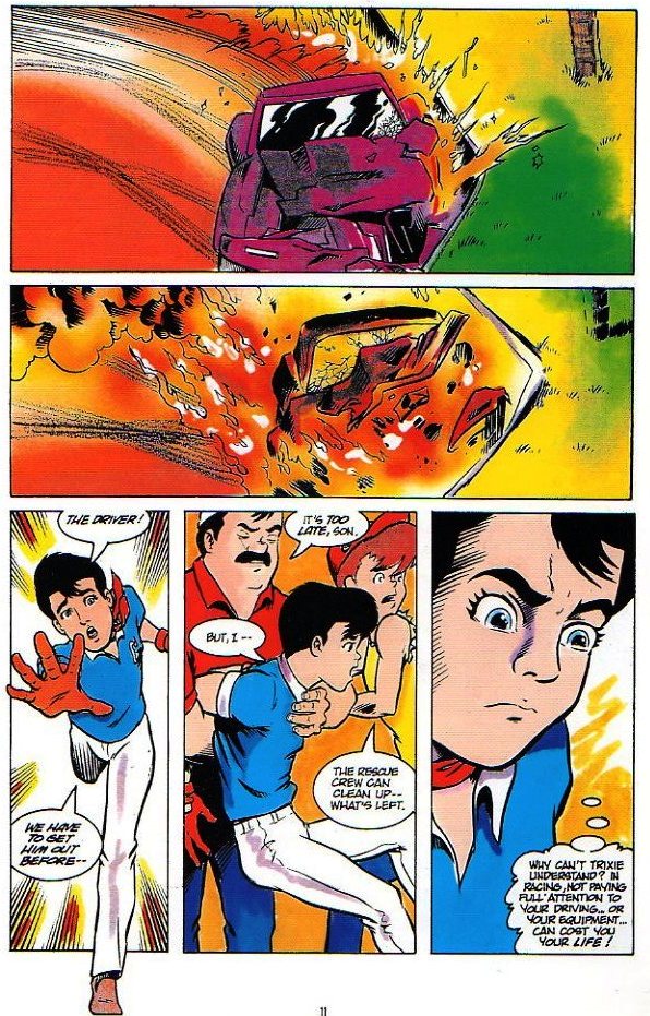 Read online Speed Racer (1987) comic -  Issue #6 - 6