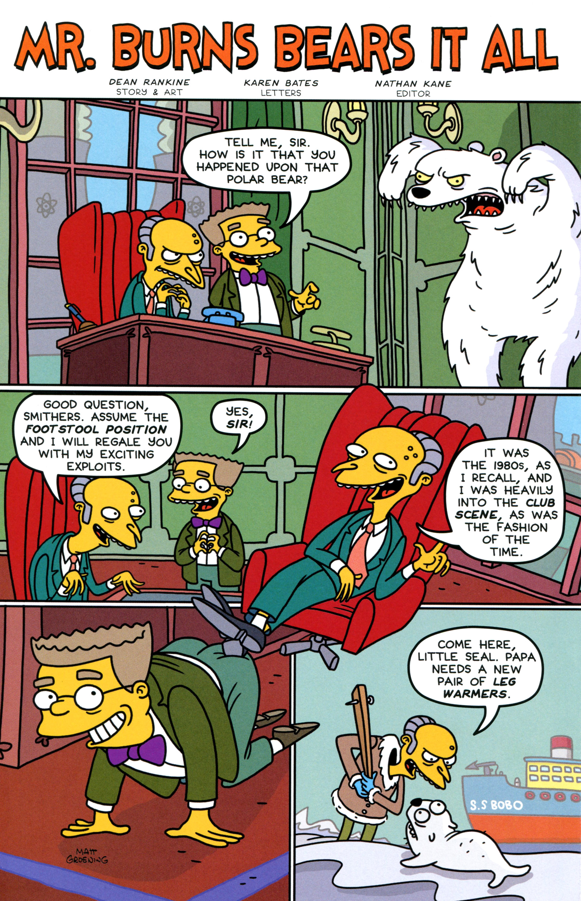 Burns Simpson Comics Erstausgabe One shot Nr.1 Bagged und boarded Mr