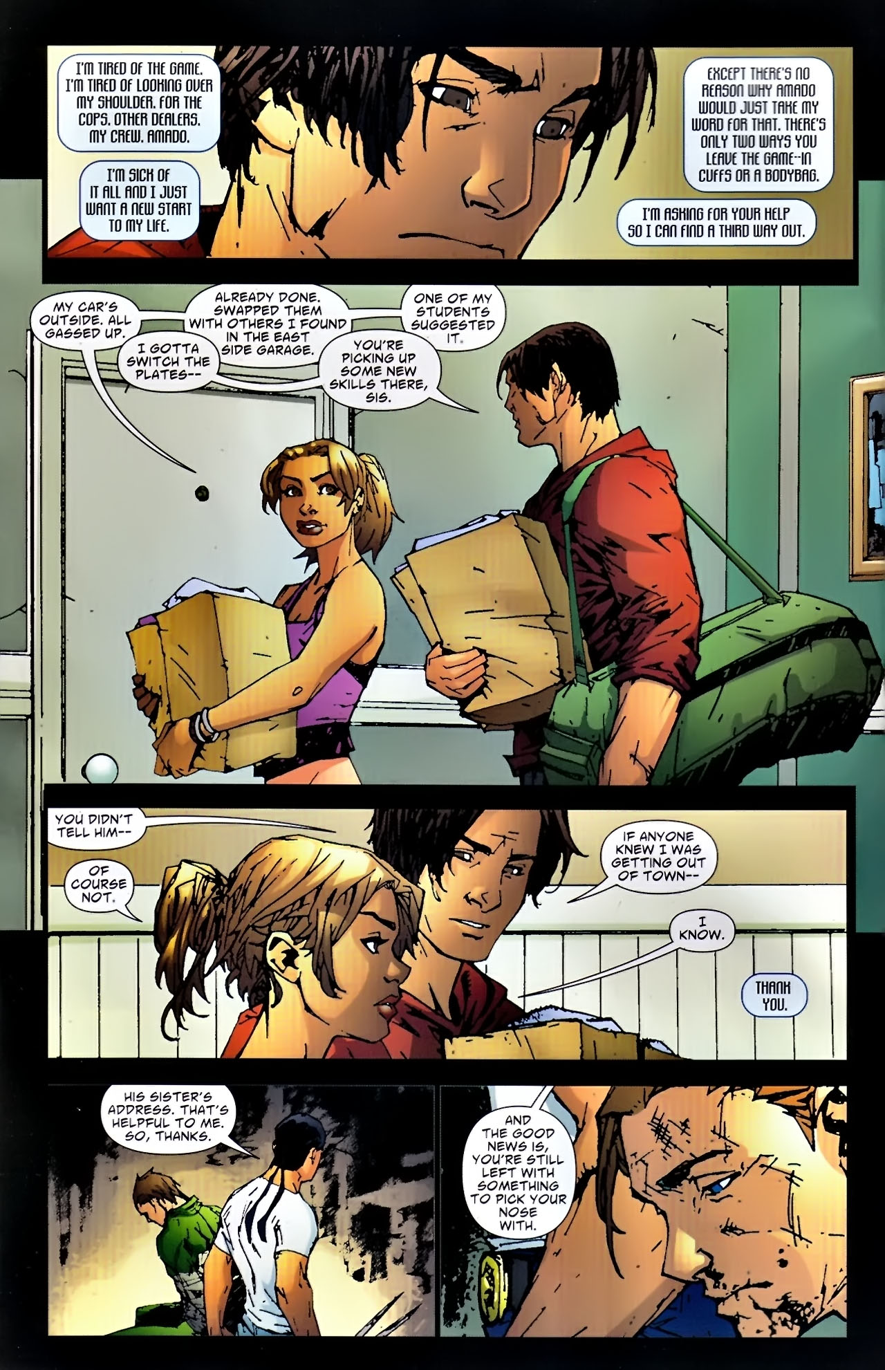 Read online The Web comic -  Issue #5 - 7