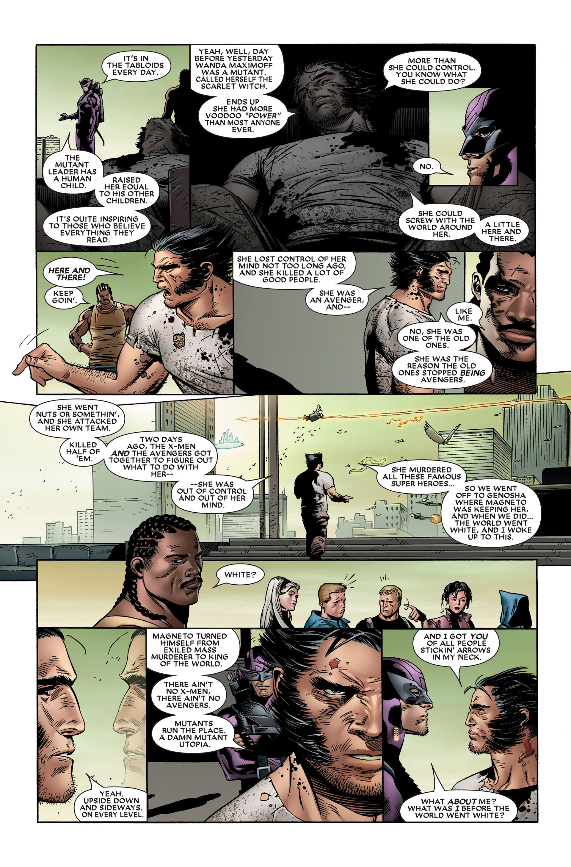 Read online House of M (2005) comic -  Issue #4 - 11