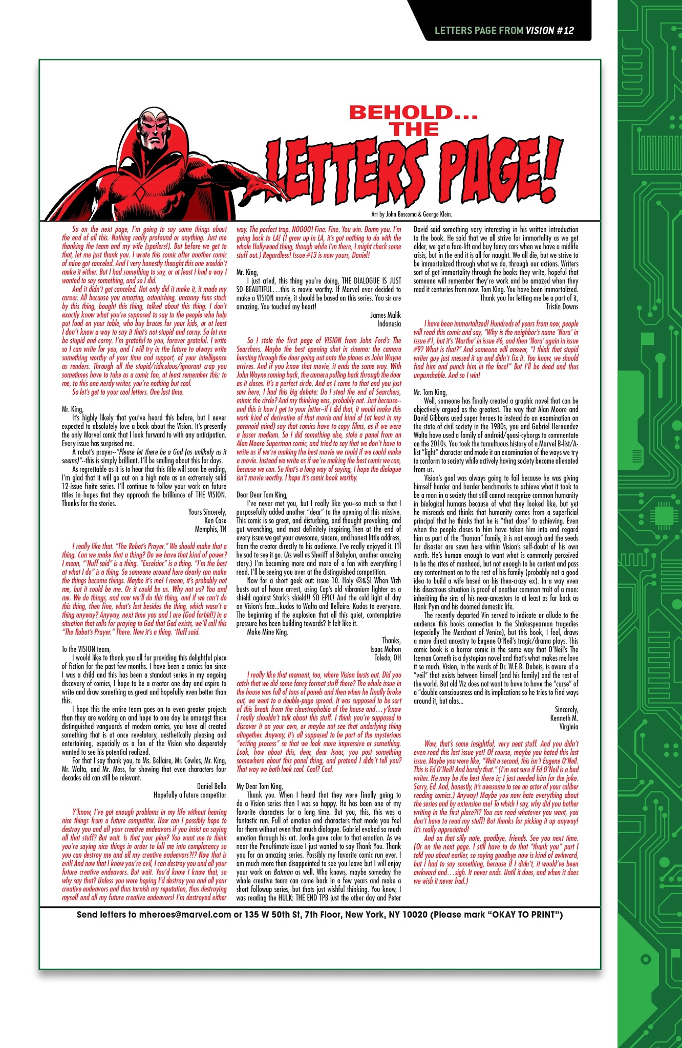 Read online Vision: Director's Cut comic -  Issue #6 - 53