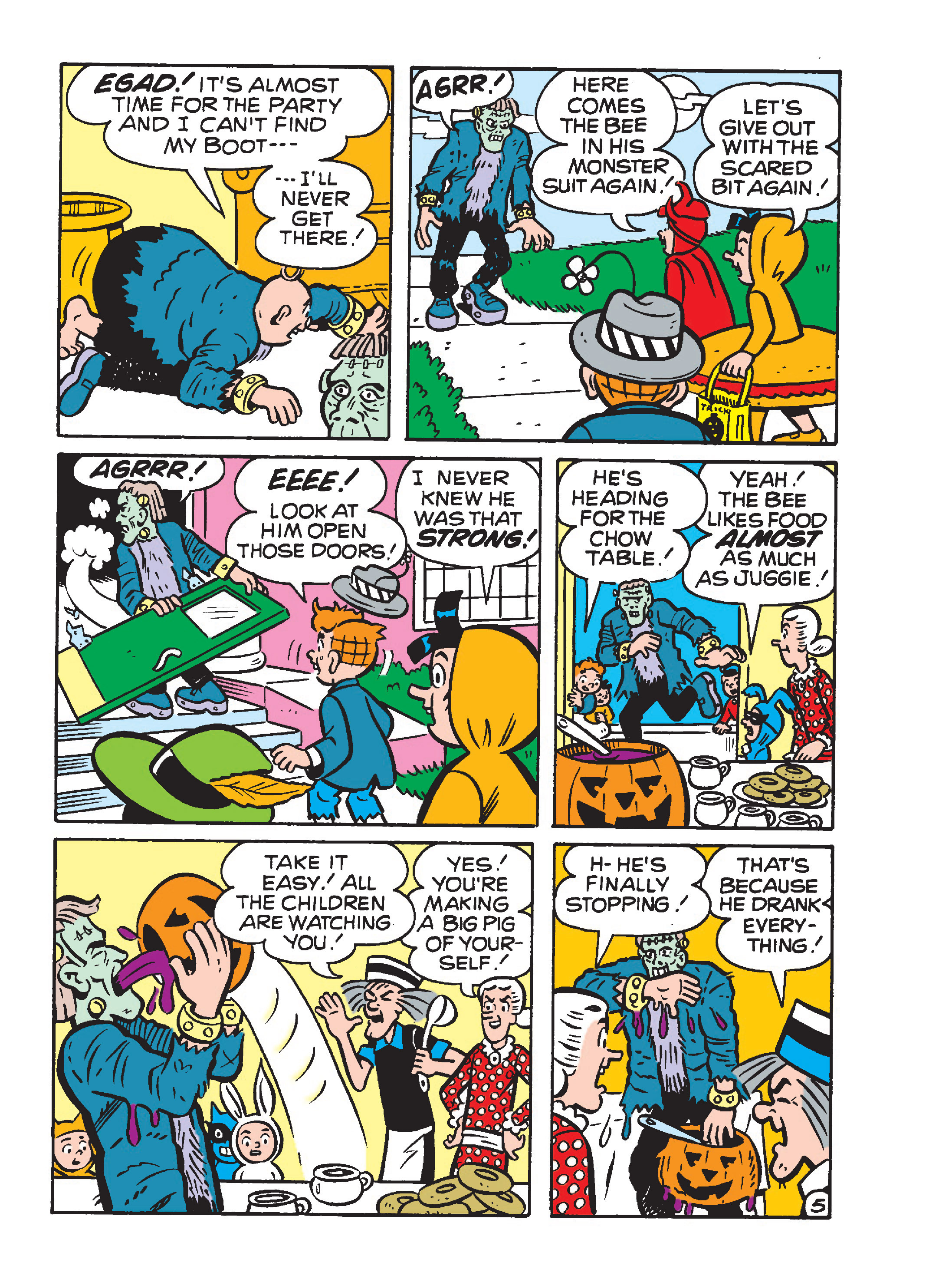 Read online Archie's Double Digest Magazine comic -  Issue #272 - 130