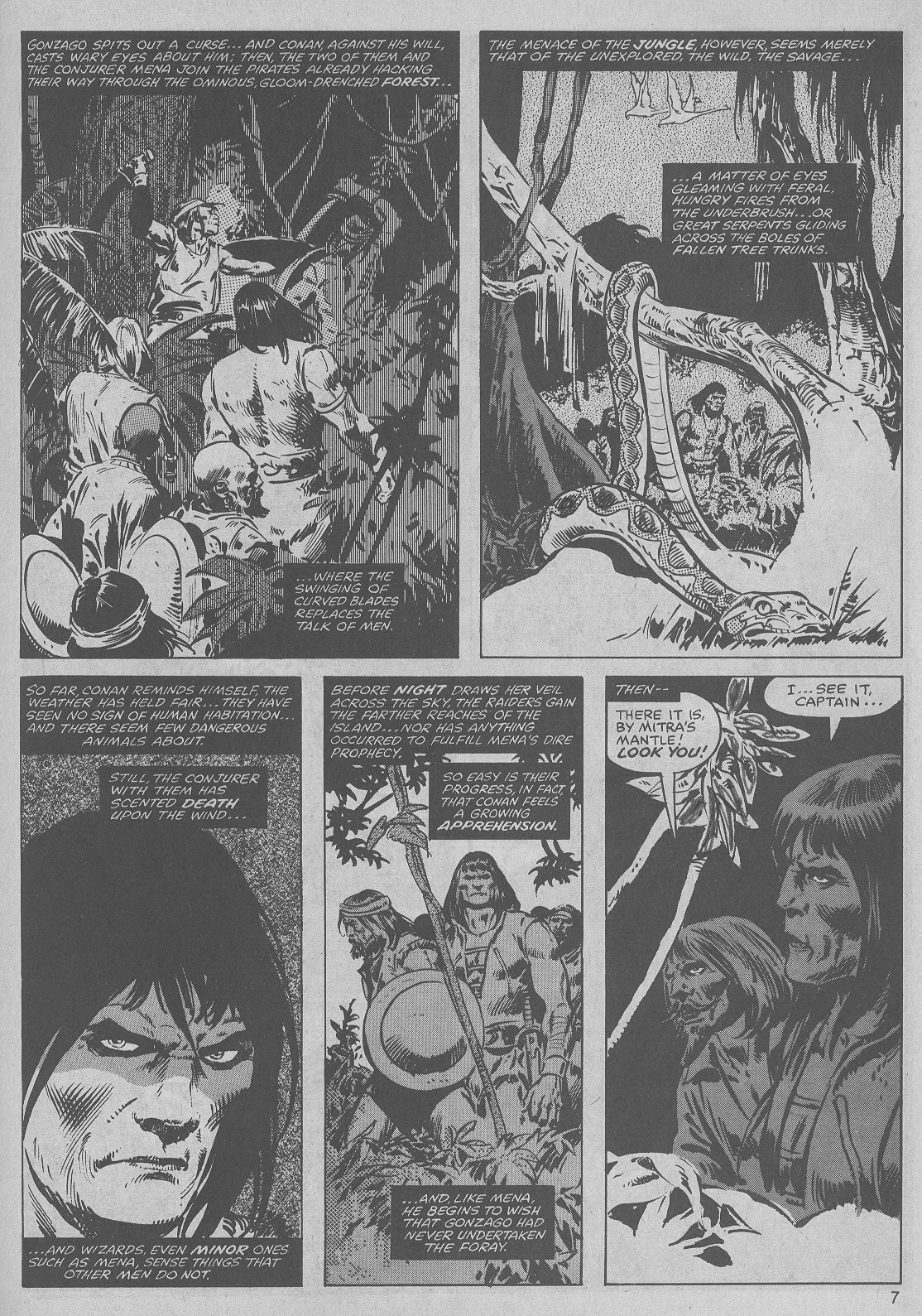 Read online The Savage Sword Of Conan comic -  Issue #45 - 7