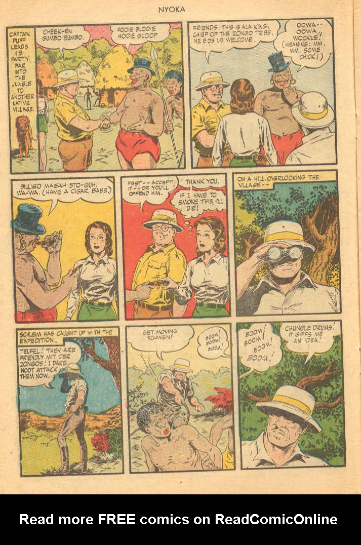 Read online Nyoka the Jungle Girl (1945) comic -  Issue #3 - 14