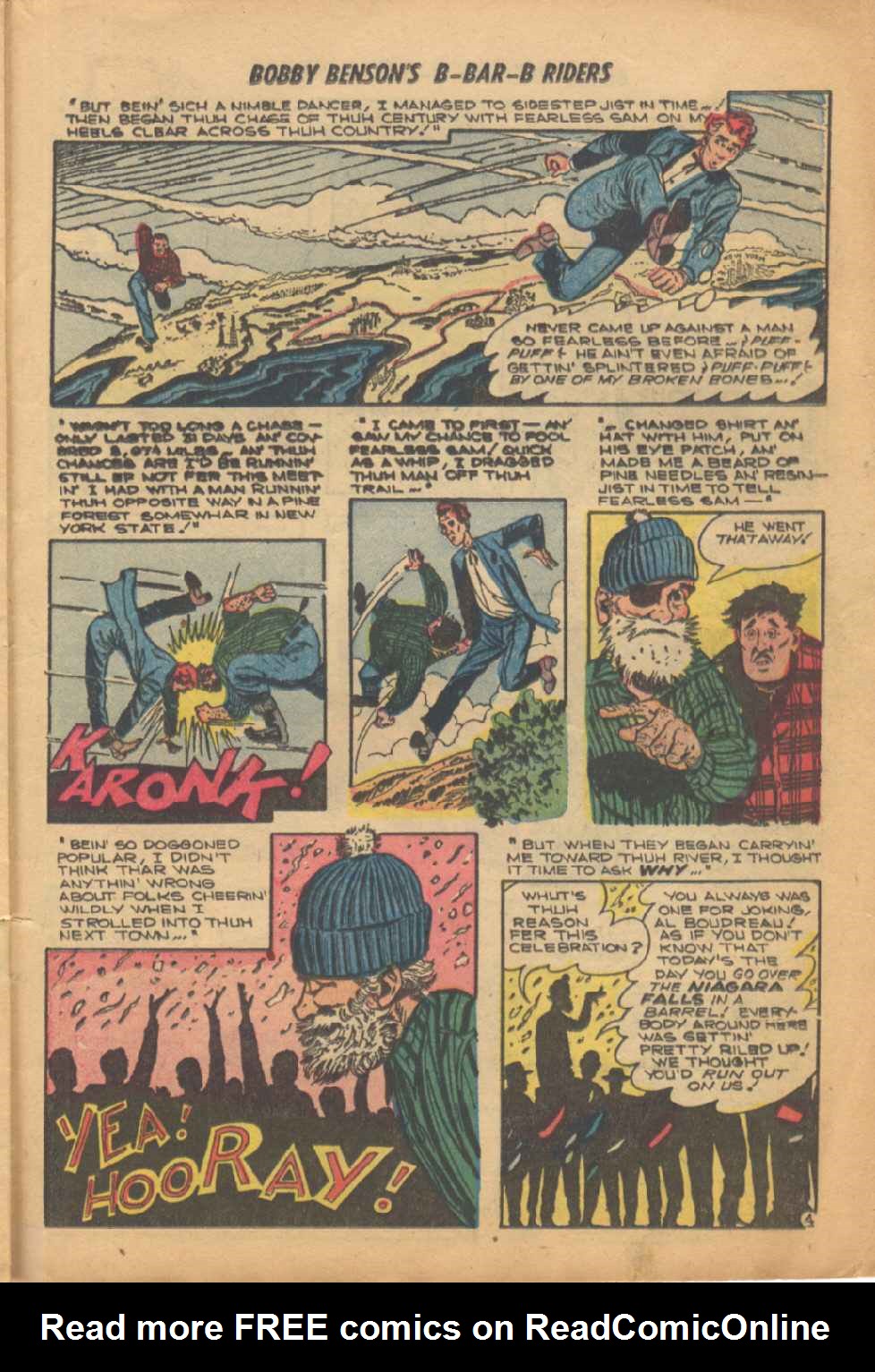 Read online Bobby Benson's B-Bar-B Riders comic -  Issue #20 - 23