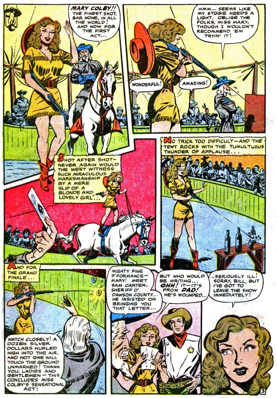 Read online Cowgirl Romances (1950) comic -  Issue #3 - 11