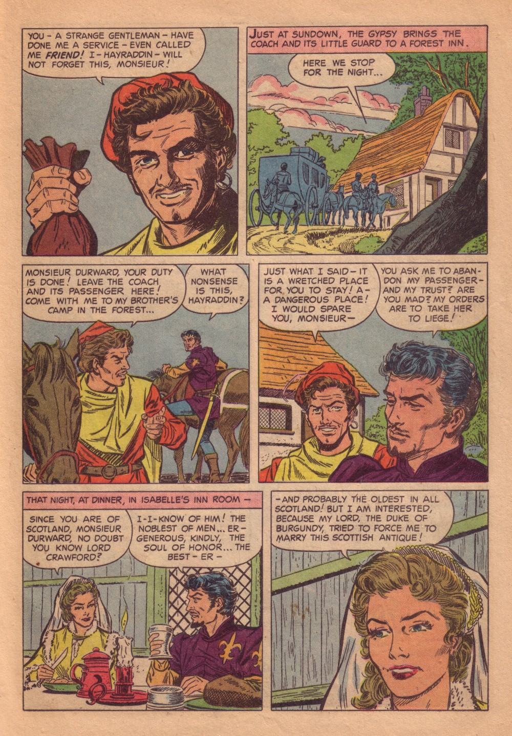 Read online Four Color Comics comic -  Issue #672 - 21