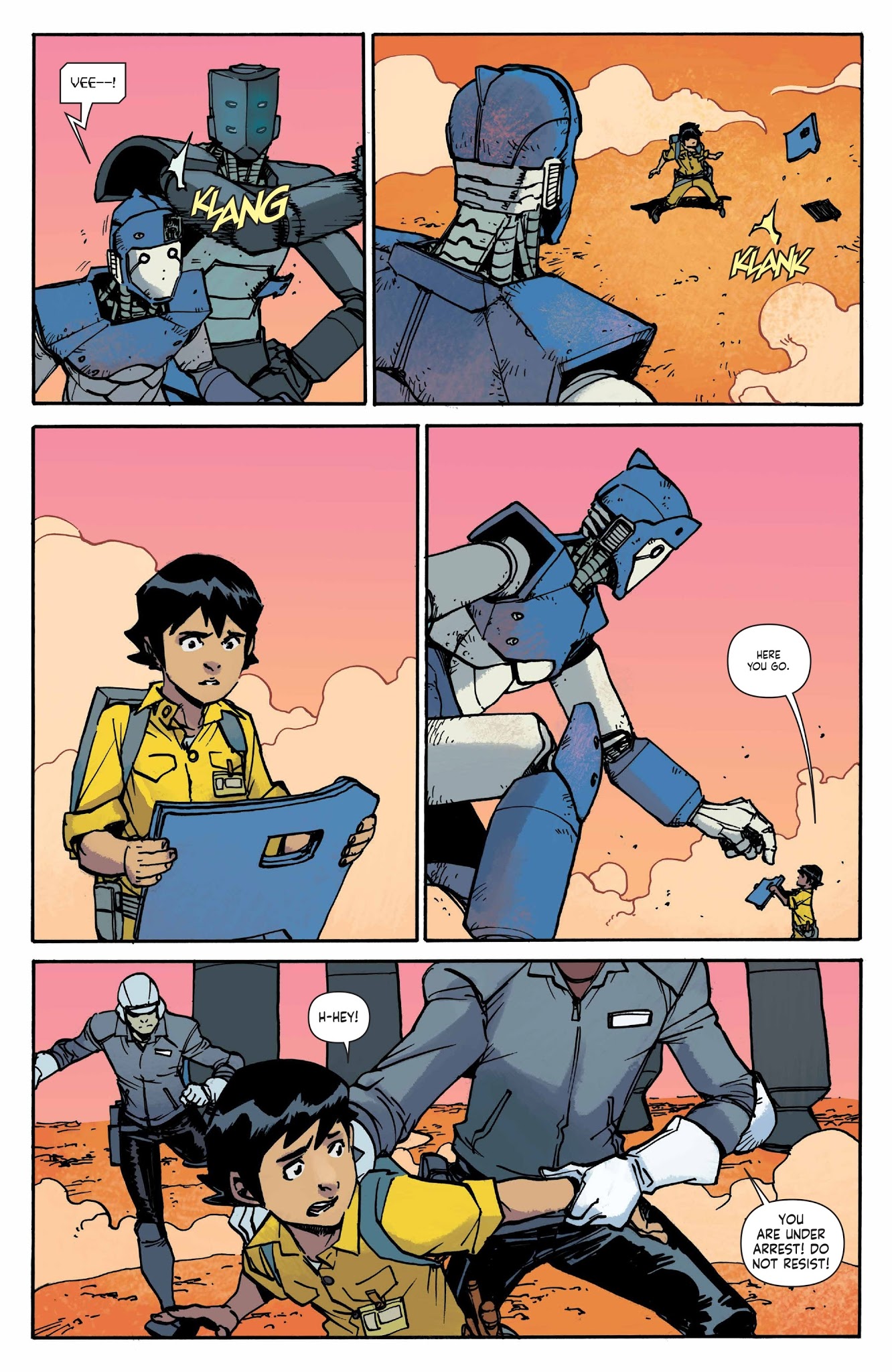 Read online Mech Cadet Yu comic -  Issue #1 - 19