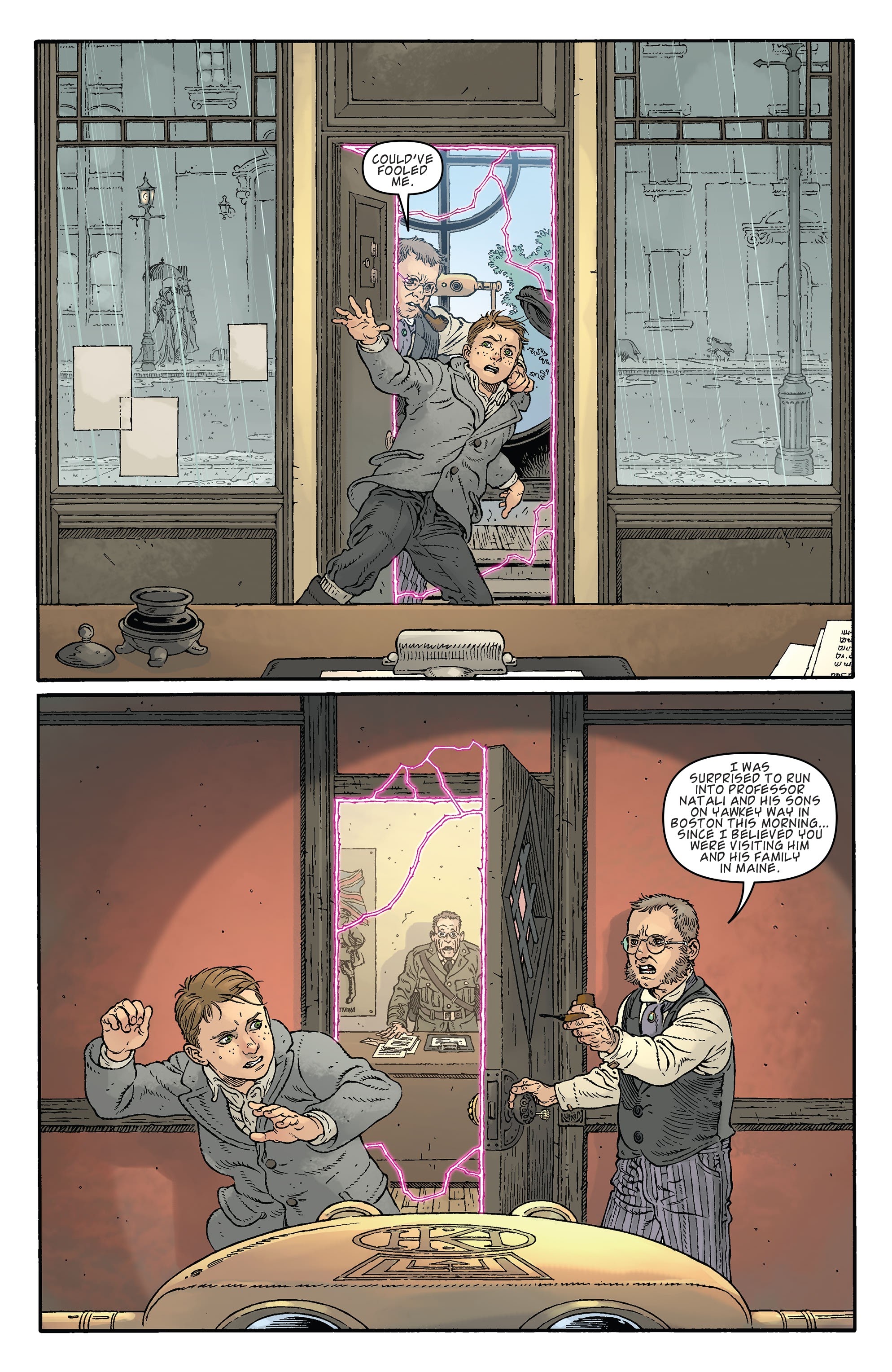 Read online Locke & Key: ...In Pale Battalions Go… comic -  Issue #1 - 6