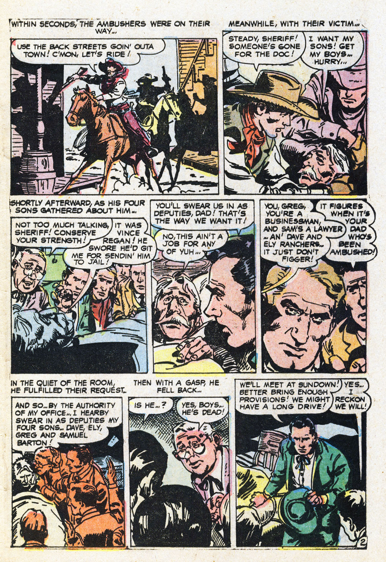 Read online Gunsmoke Western comic -  Issue #42 - 29