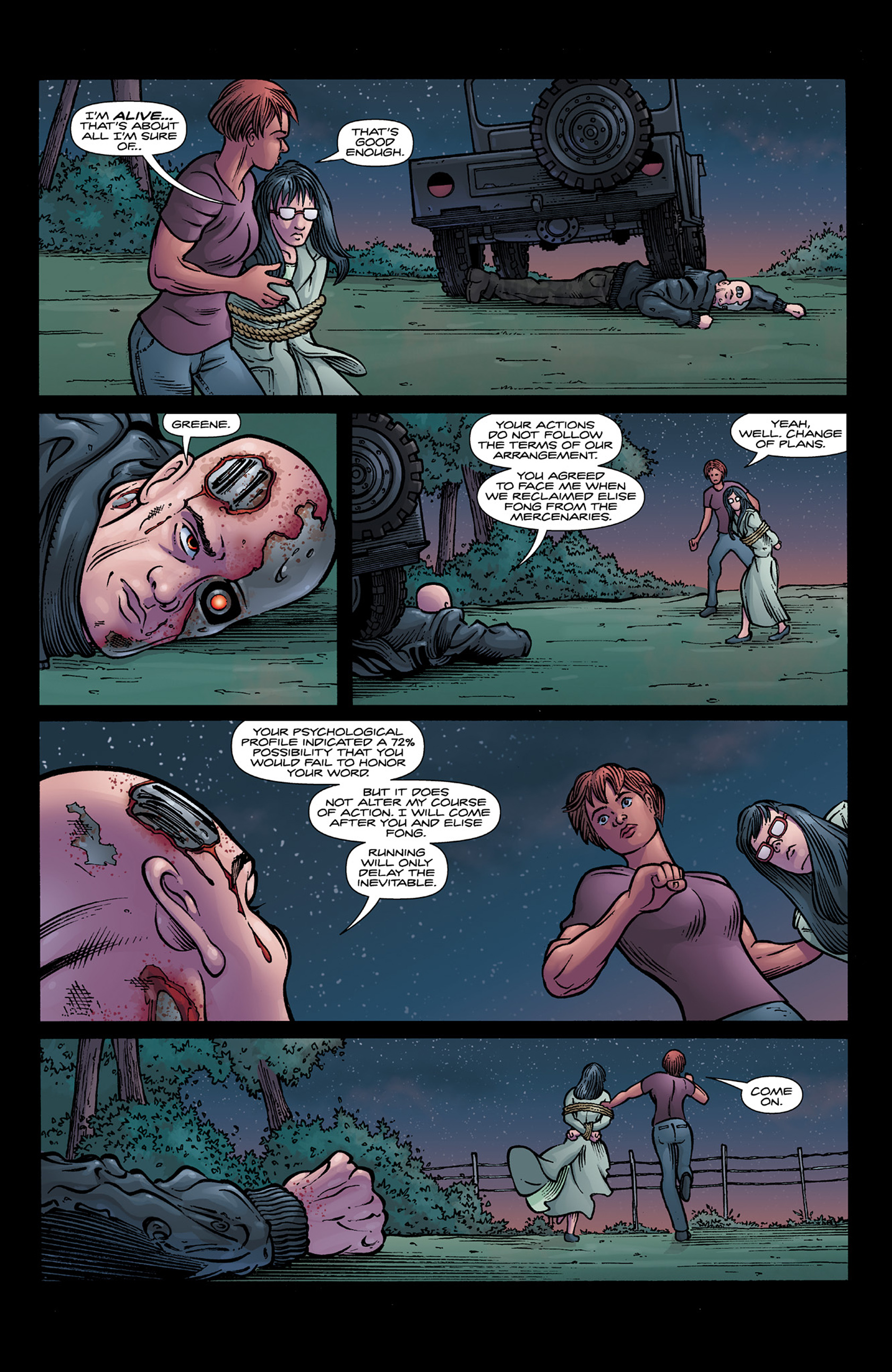 Read online The Terminator: Enemy of My Enemy comic -  Issue #5 - 21