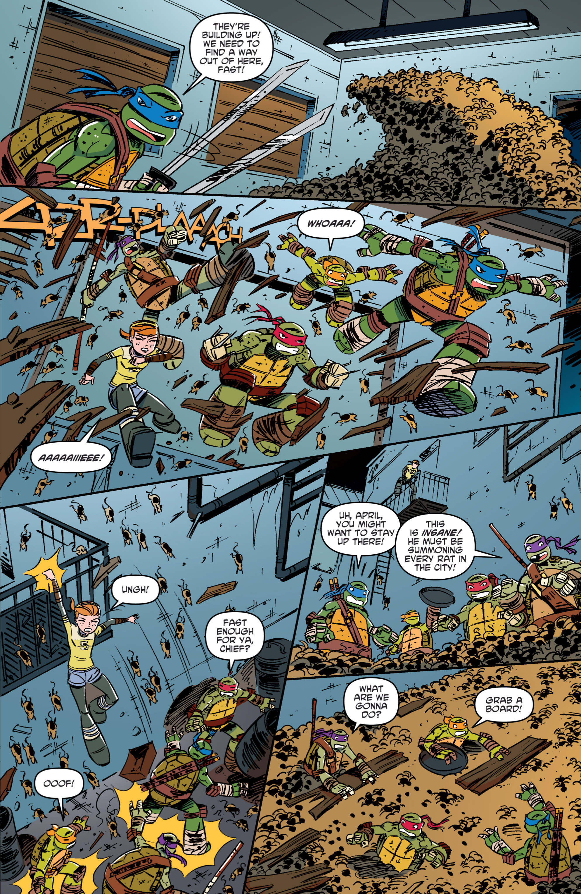 Read online Teenage Mutant Ninja Turtles New Animated Adventures comic -  Issue #8 - 13