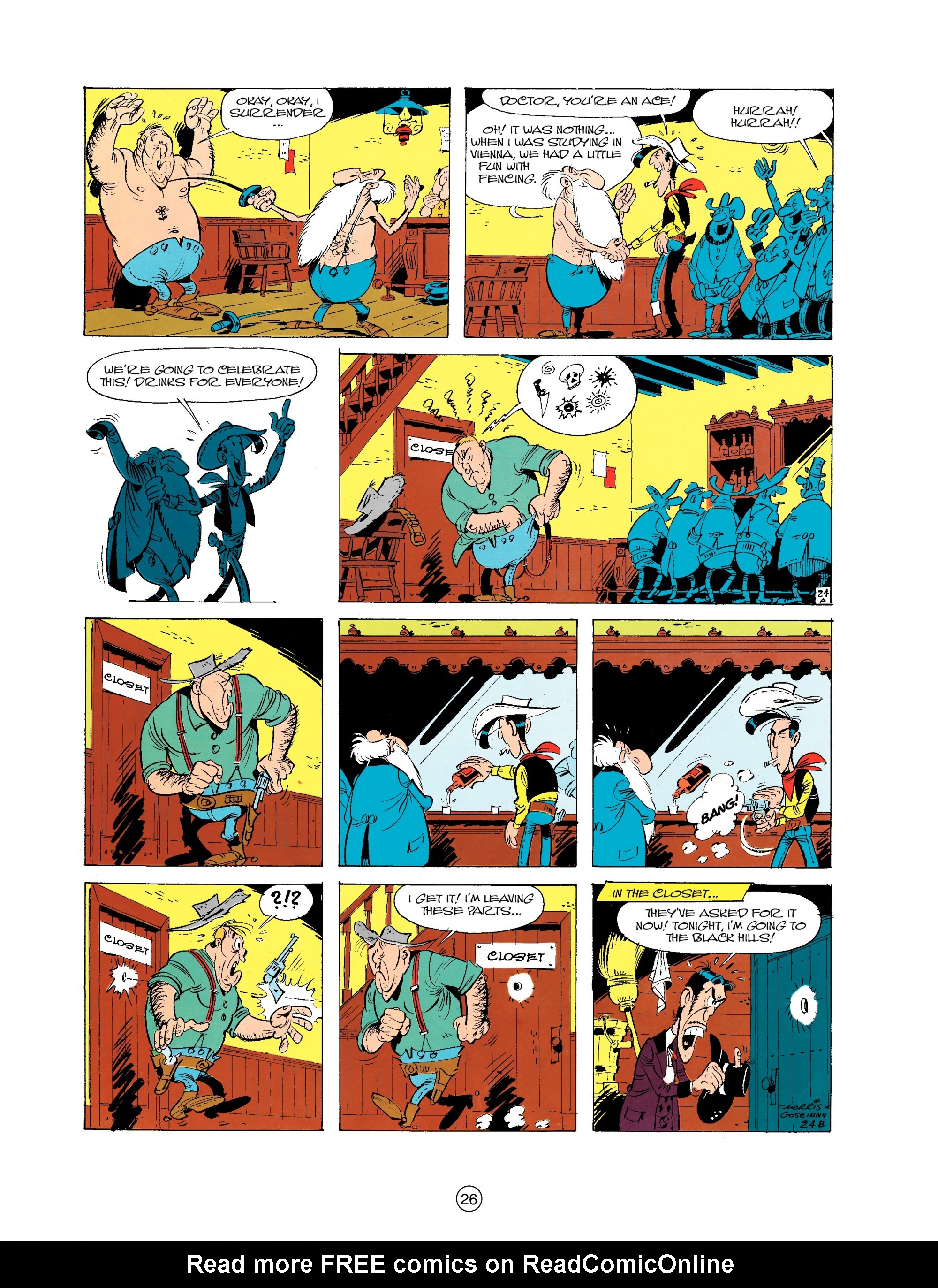 Read online A Lucky Luke Adventure comic -  Issue #16 - 26