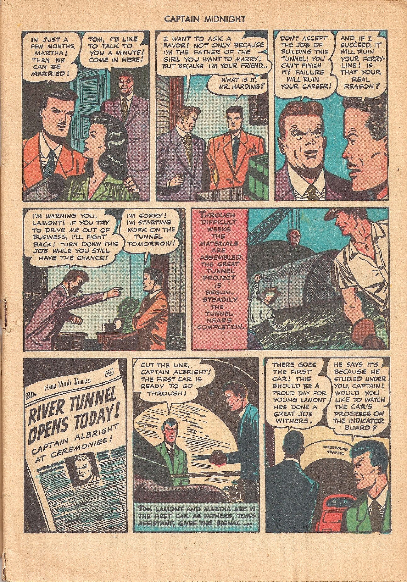 Read online Captain Midnight (1942) comic -  Issue #39 - 4