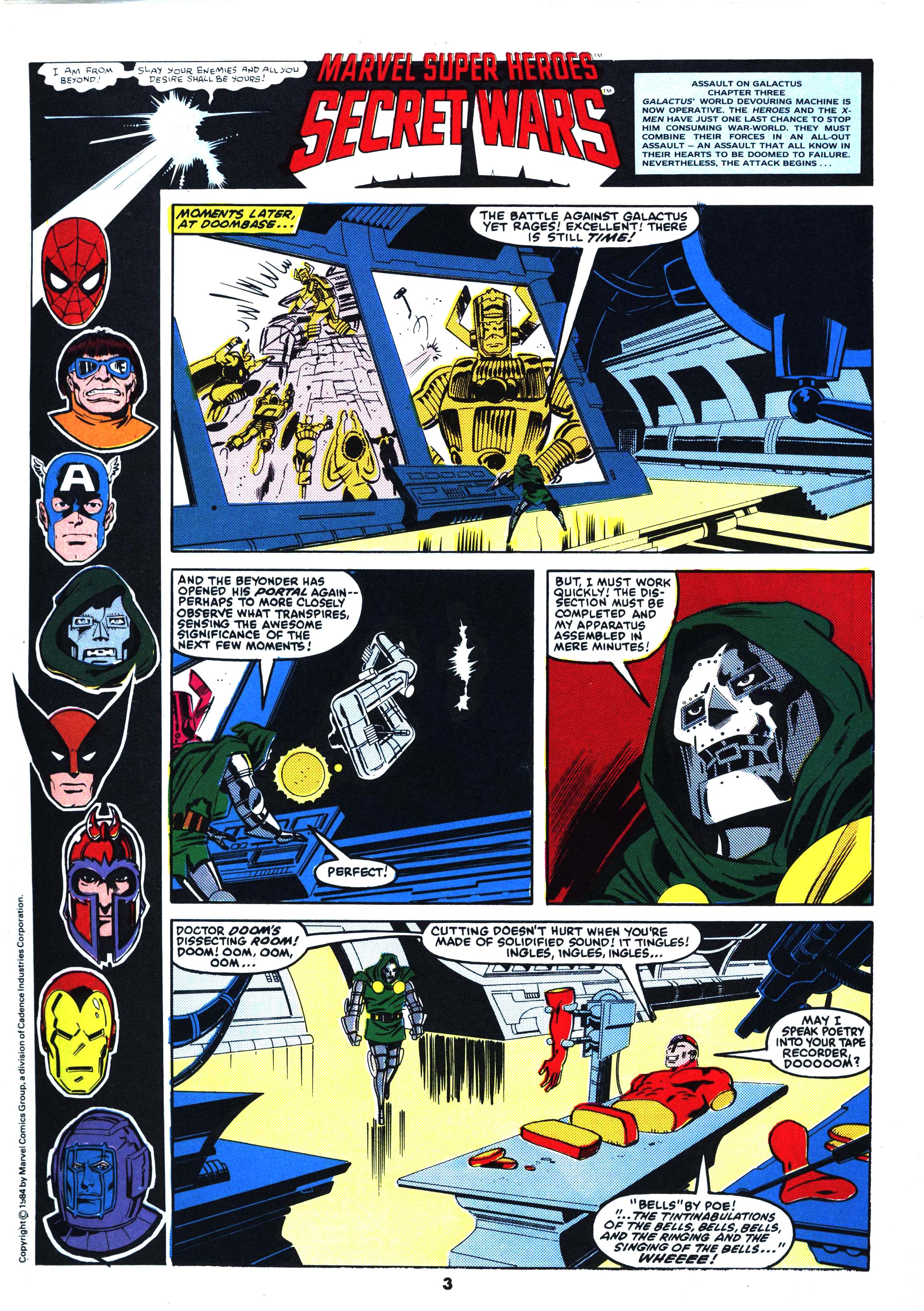 Read online Secret Wars (1985) comic -  Issue #20 - 3