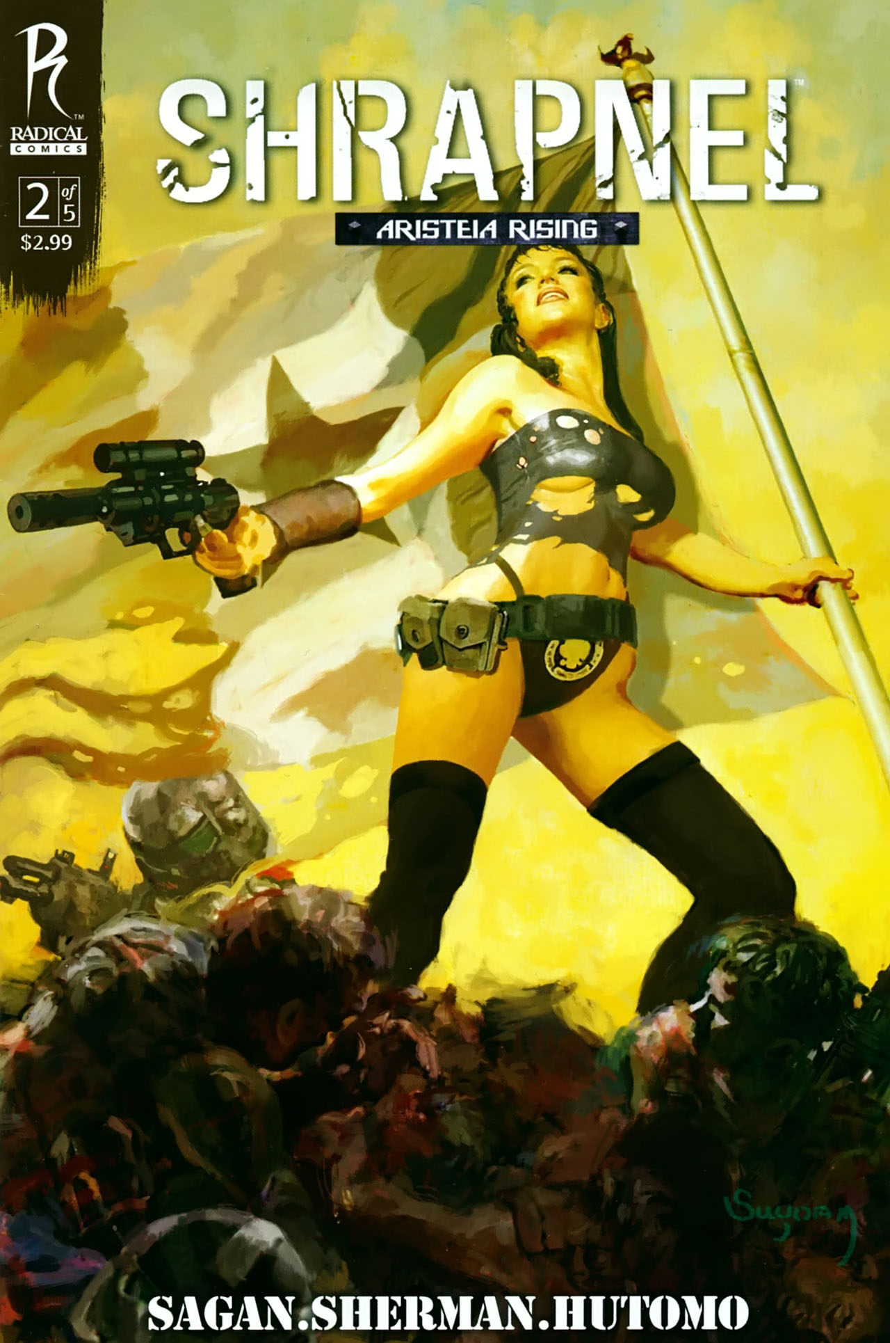 Read online Shrapnel: Aristeia Rising comic -  Issue #2 - 1