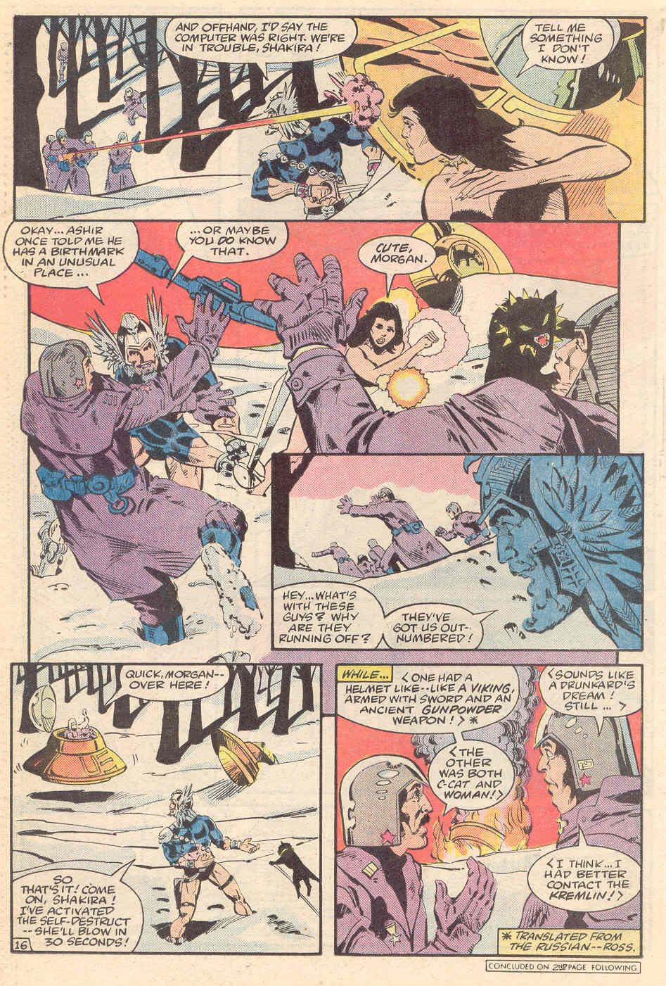 Read online Warlord (1976) comic -  Issue #85 - 16