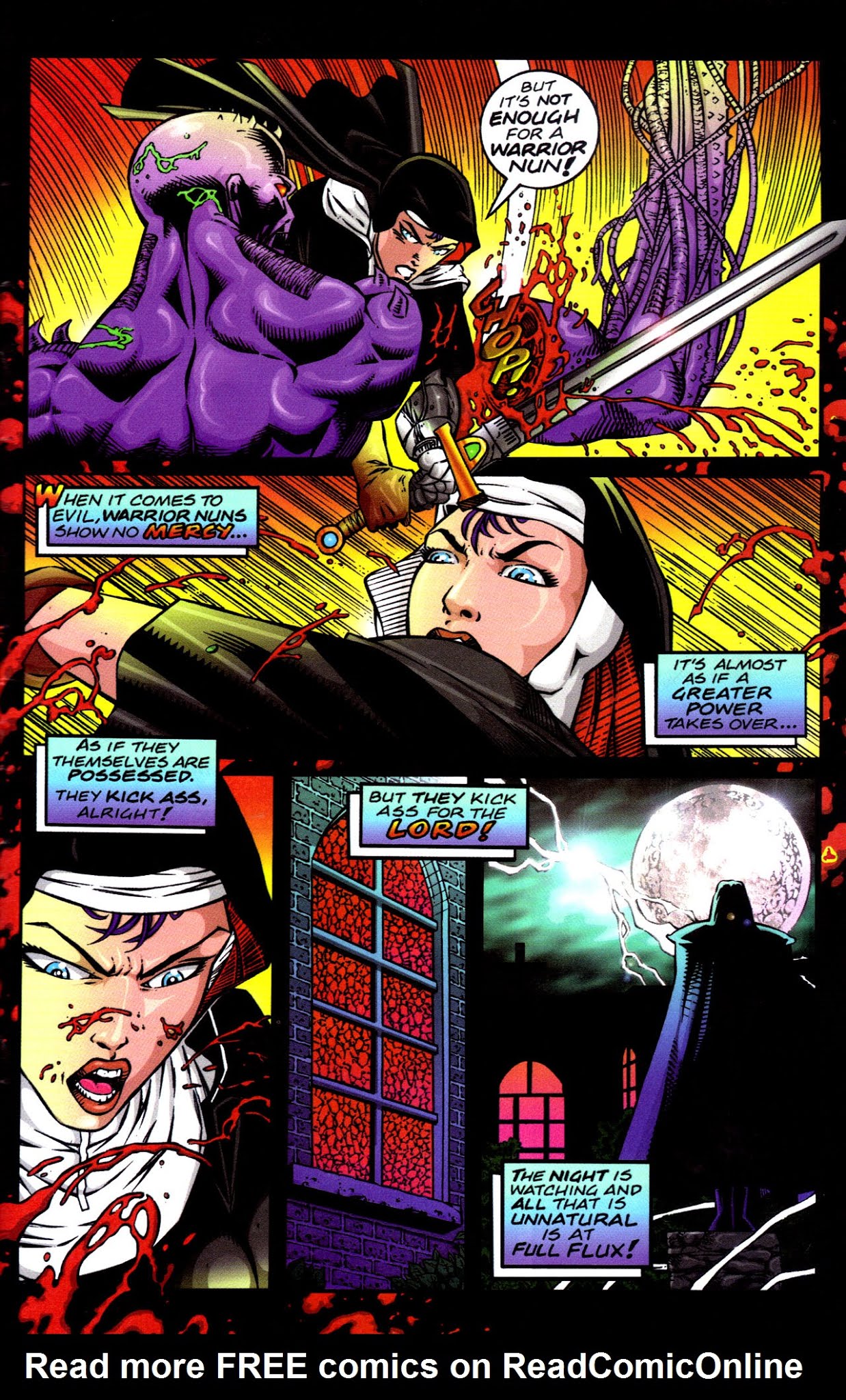 Read online Razor / Warrior Nun Areala - Faith comic -  Issue # Full - 10