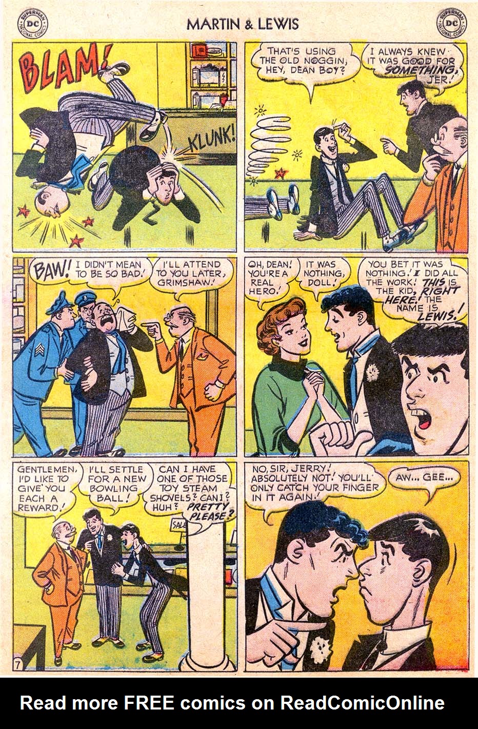 Read online The Adventures of Dean Martin and Jerry Lewis comic -  Issue #31 - 27