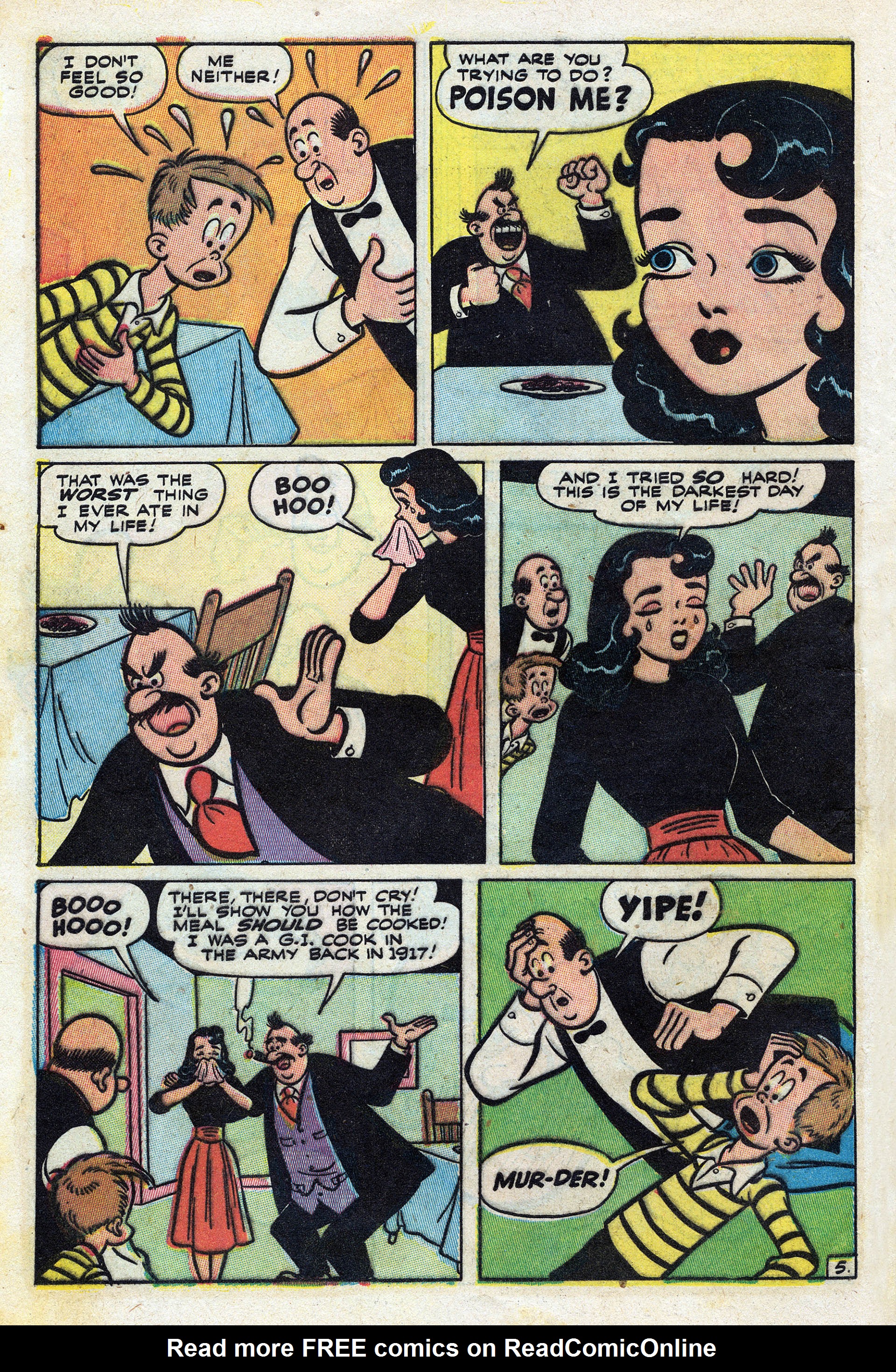 Read online Margie Comics comic -  Issue #36 - 8