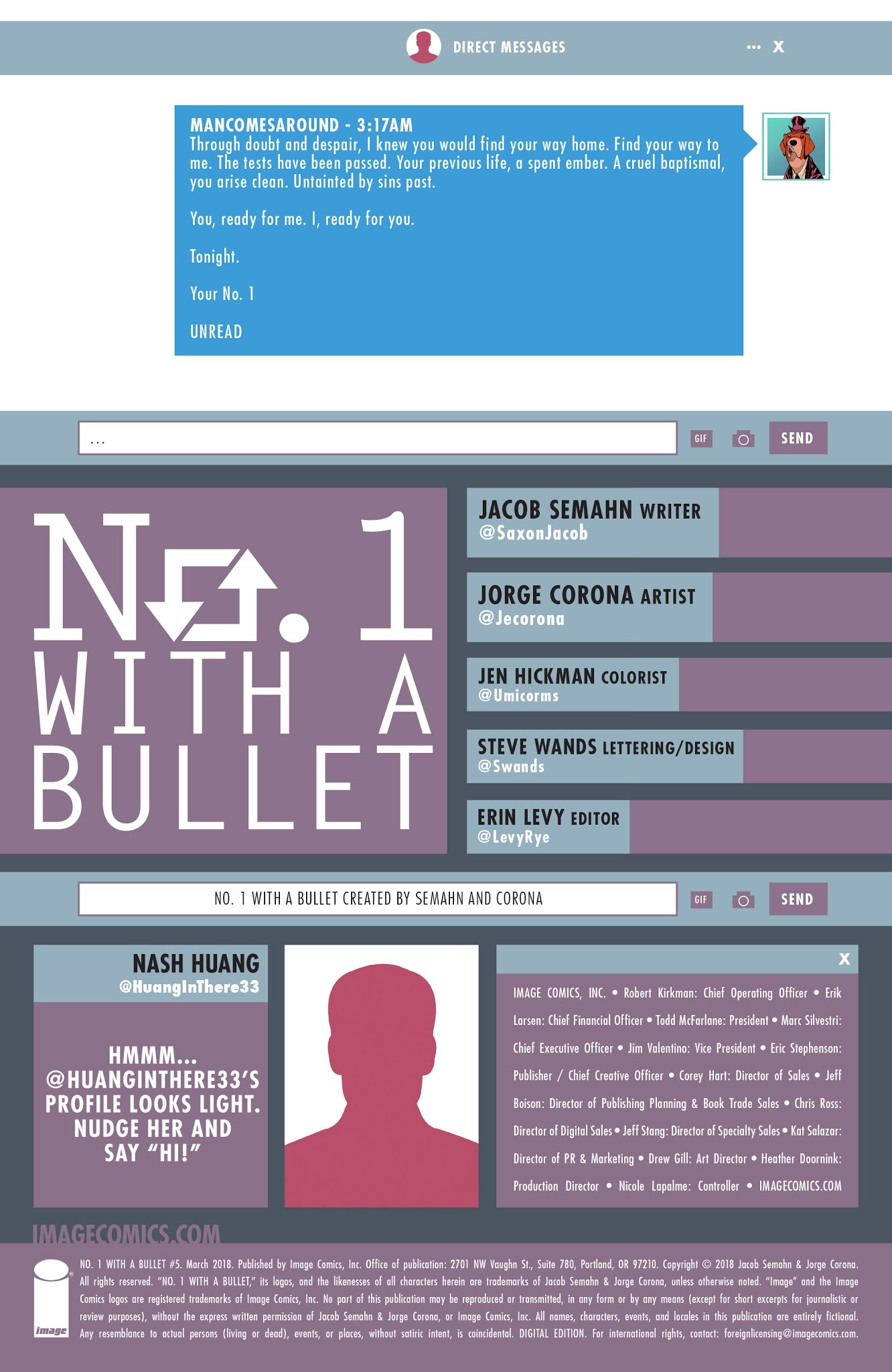 Read online No. 1 With A Bullet comic -  Issue #5 - 2