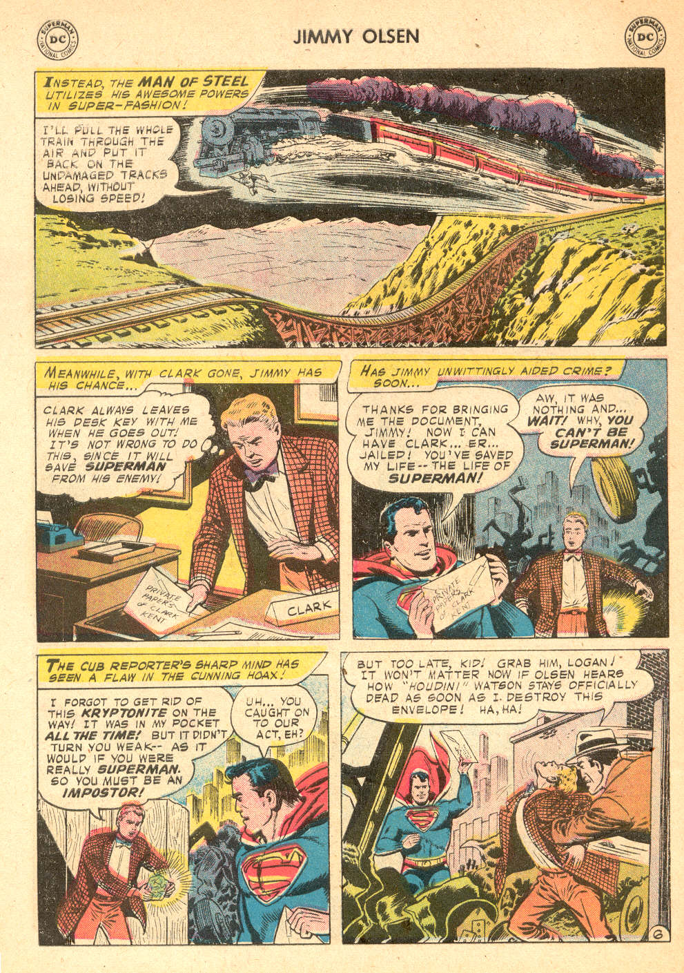 Read online Superman's Pal Jimmy Olsen comic -  Issue #30 - 30