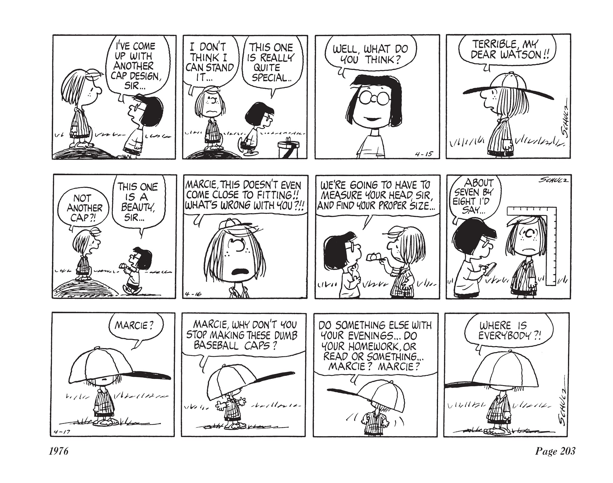 Read online The Complete Peanuts comic -  Issue # TPB 13 - 219