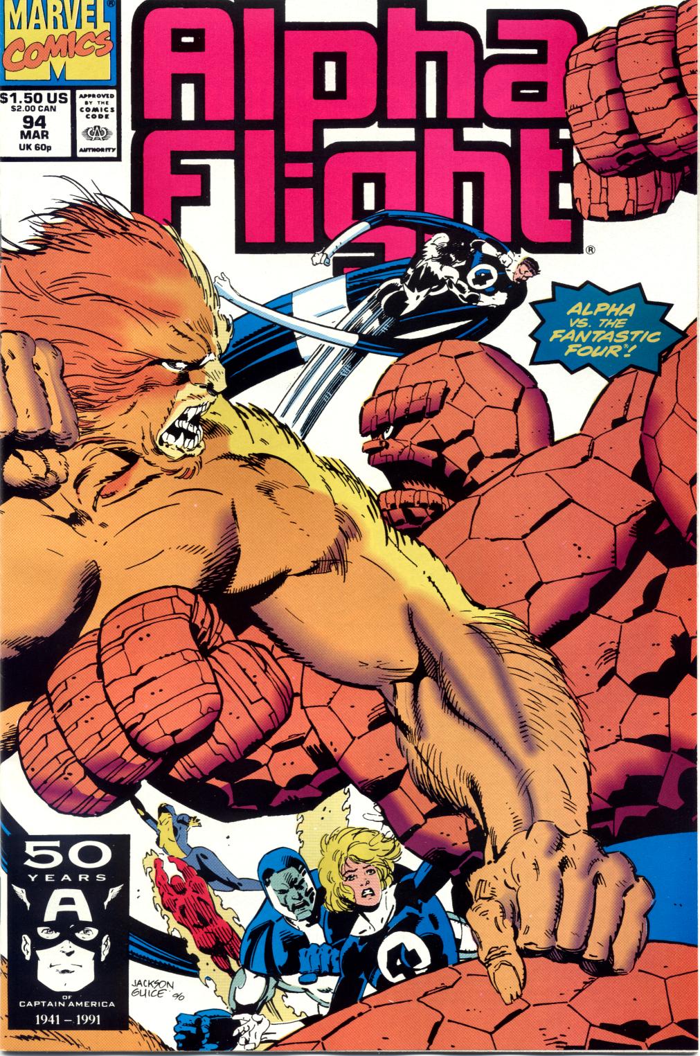 Read online Alpha Flight (1983) comic -  Issue #94 - 1