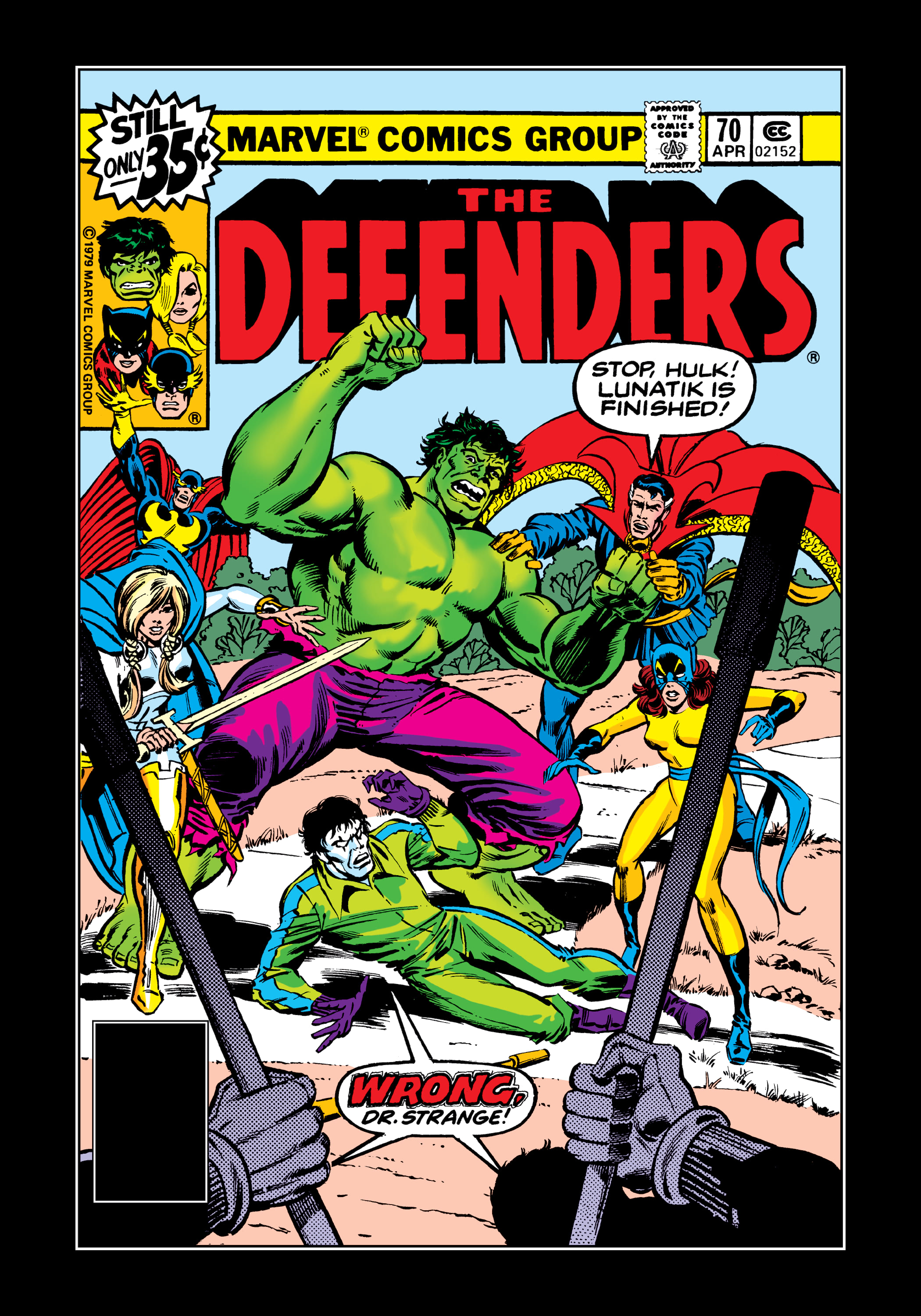 Read online Marvel Masterworks: The Defenders comic -  Issue # TPB 7 (Part 3) - 22