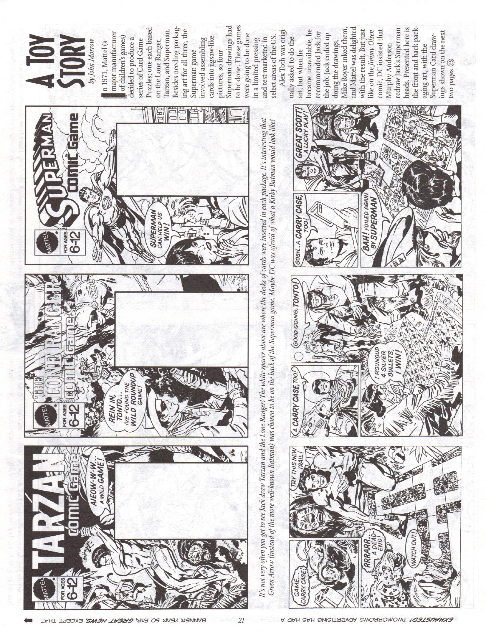 Read online The Jack Kirby Collector comic -  Issue #10 - 21