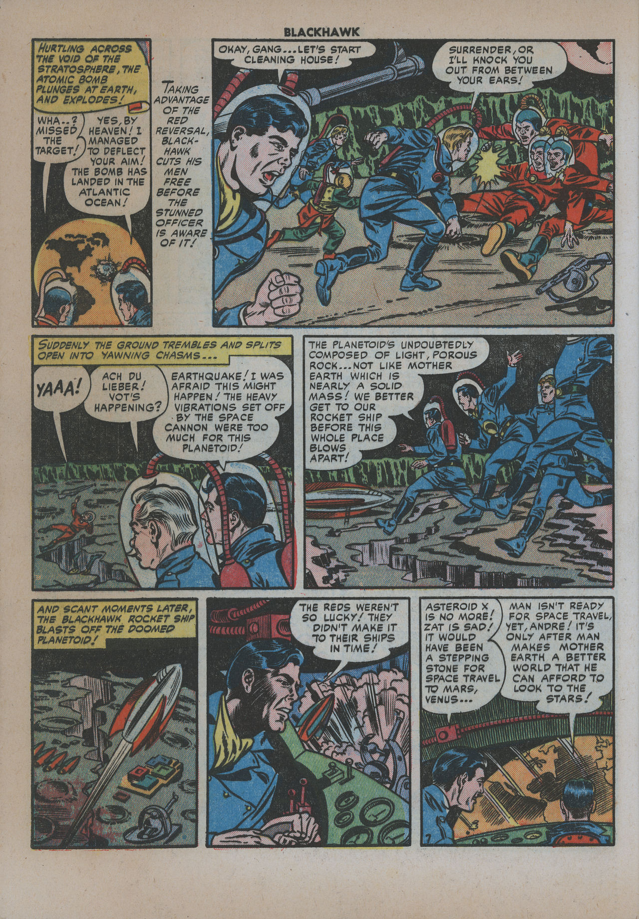 Read online Blackhawk (1957) comic -  Issue #59 - 32