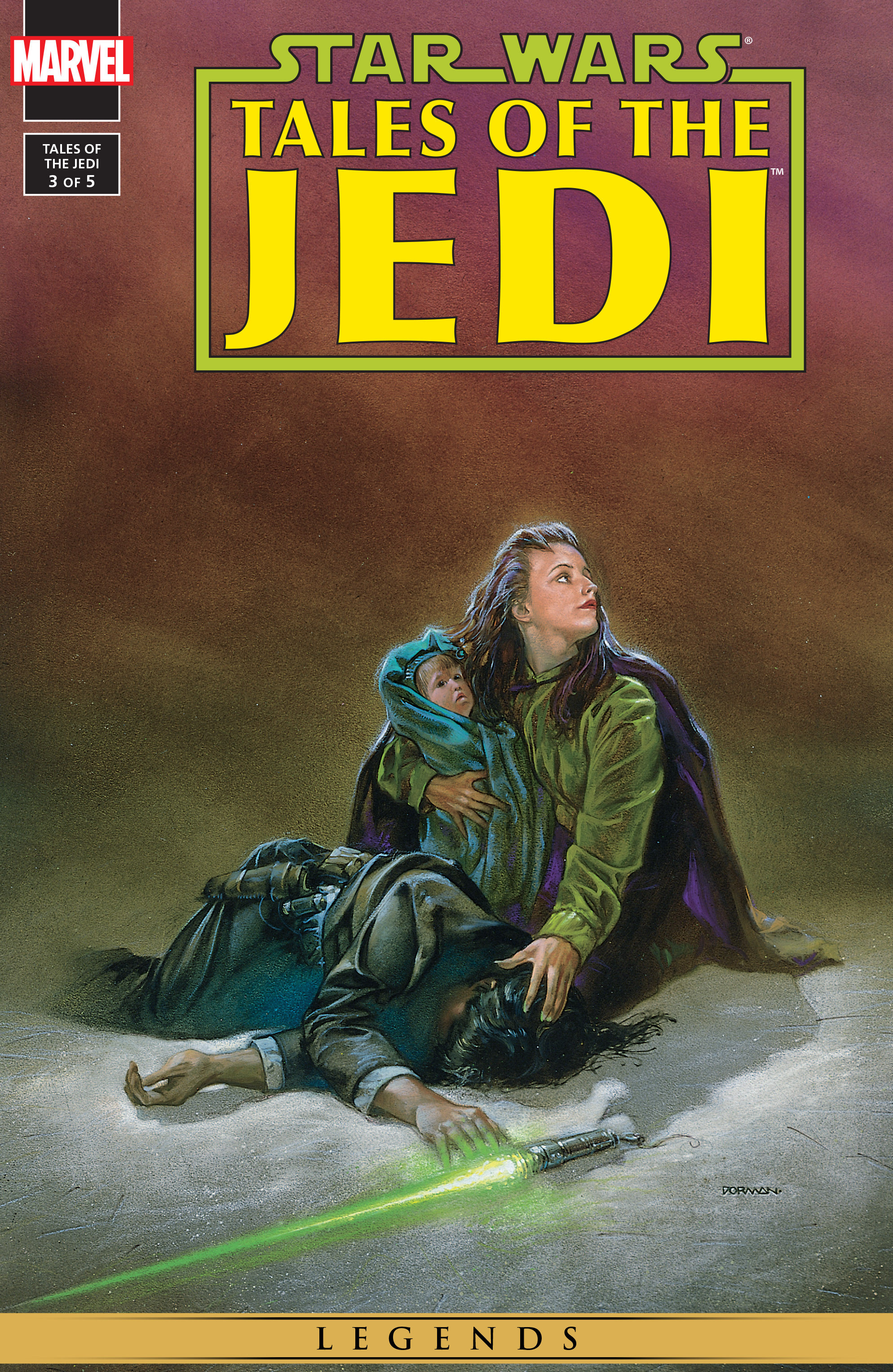 Read online Star Wars: Tales of the Jedi - Knights of The Old Republic comic -  Issue #3 - 1